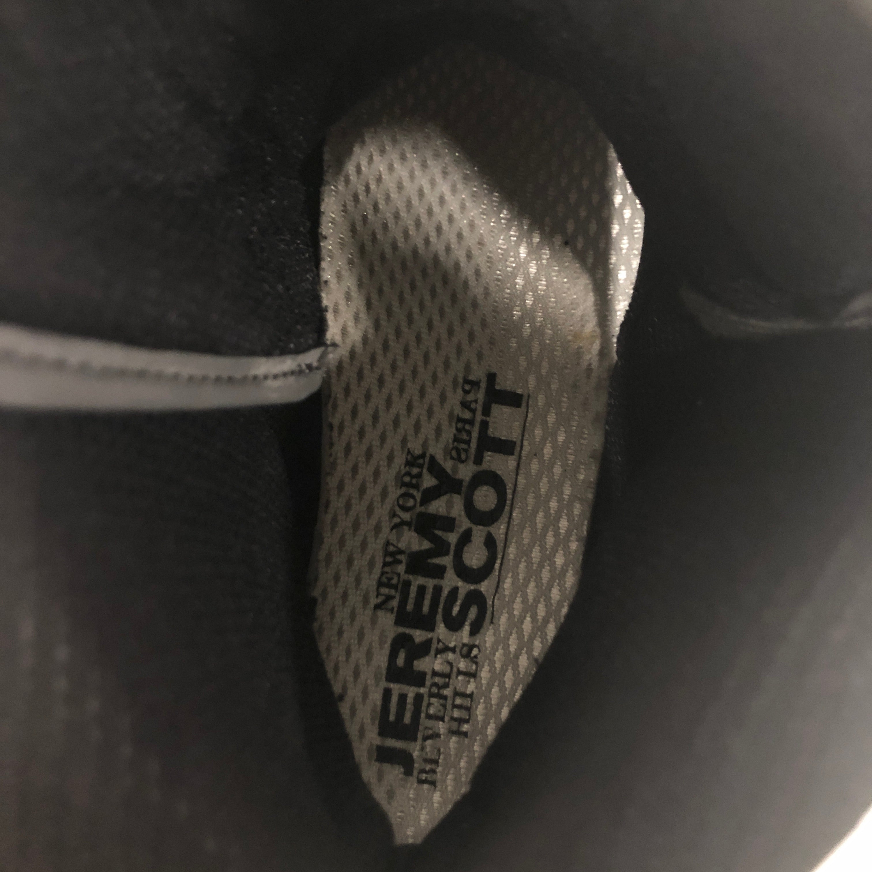 JEREMY SCOTT/adidas/Hi-Sneakers/US 8/Nylon/KHK/WINGS view 3