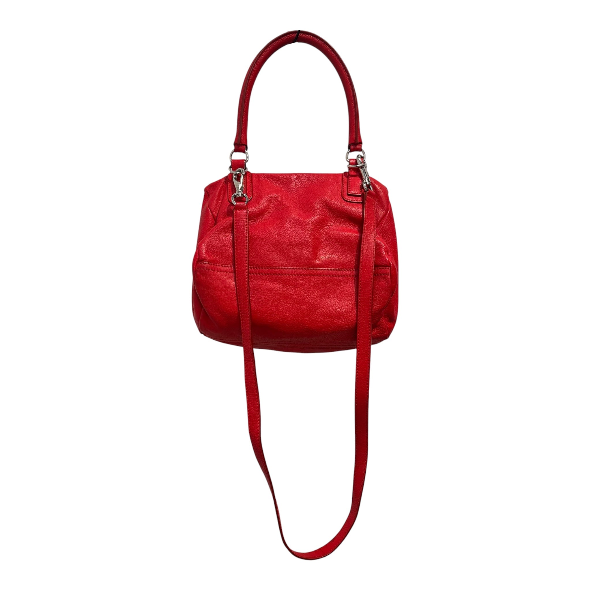 GIVENCHY/Cross Body Bag/Leather/RED/top handle efg0155 view 5
