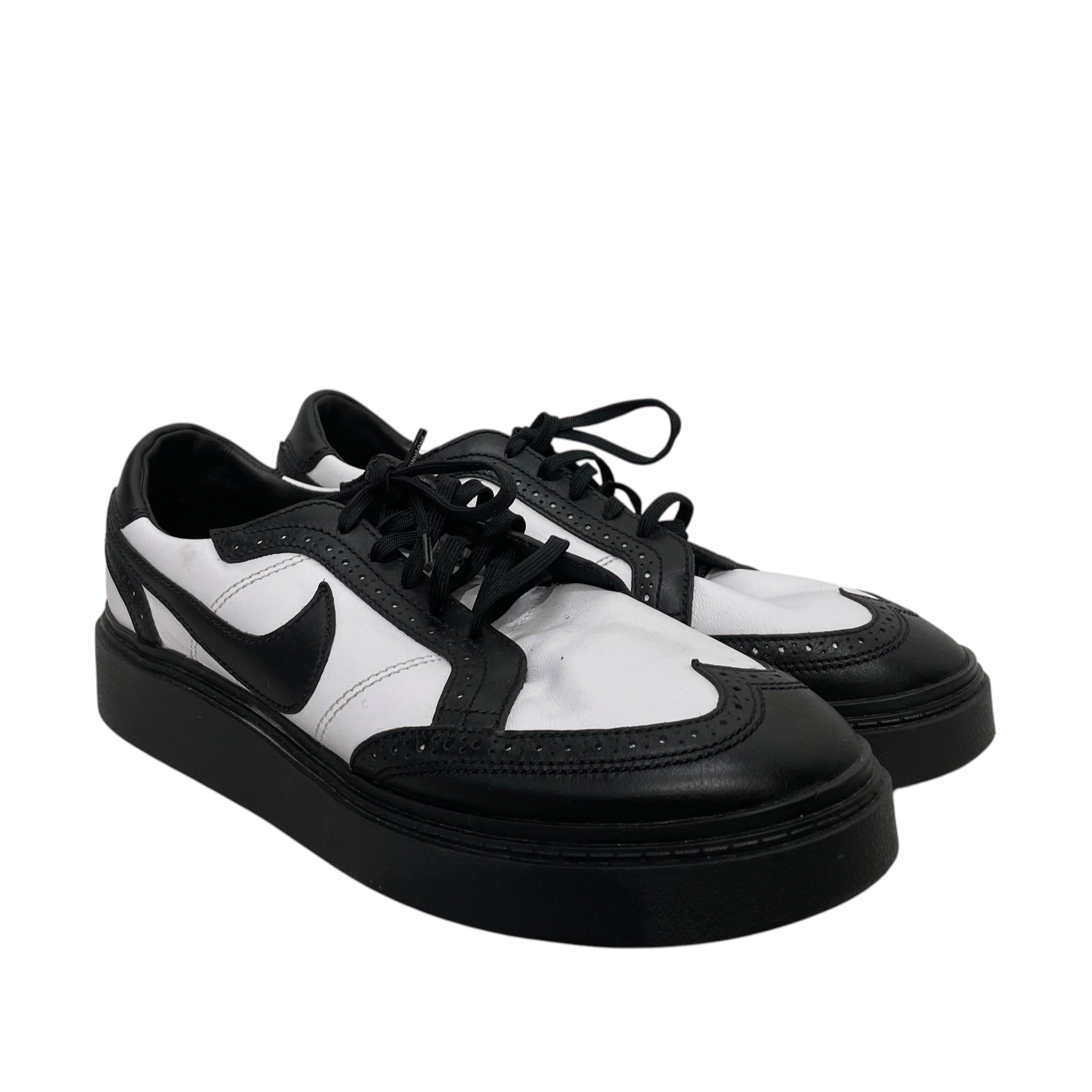 NIKE/Low-Sneakers/US 12/Leather/BLK/LOAFER view 1
