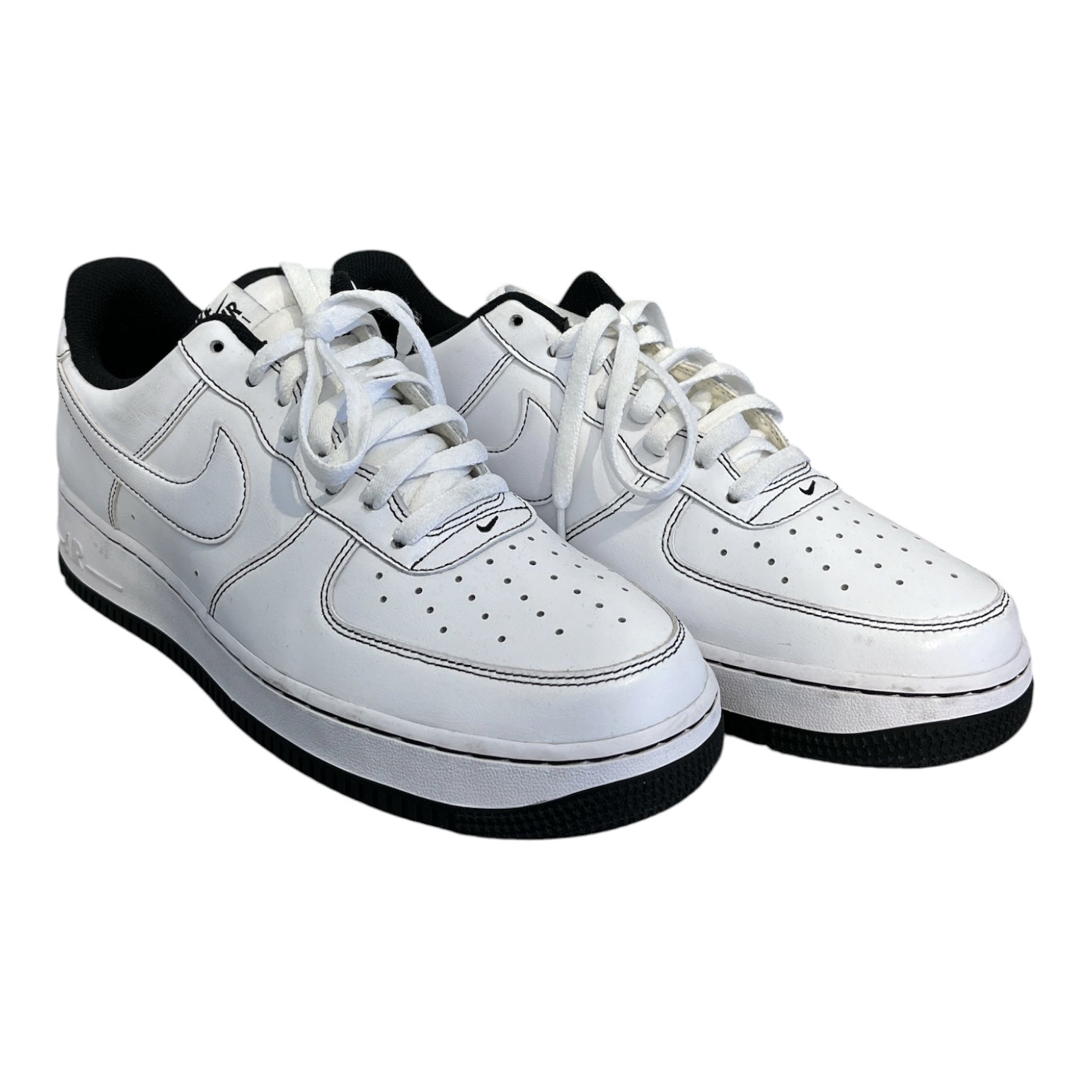 NIKE/Low-Sneakers/US 10/WHT/B&W view 1