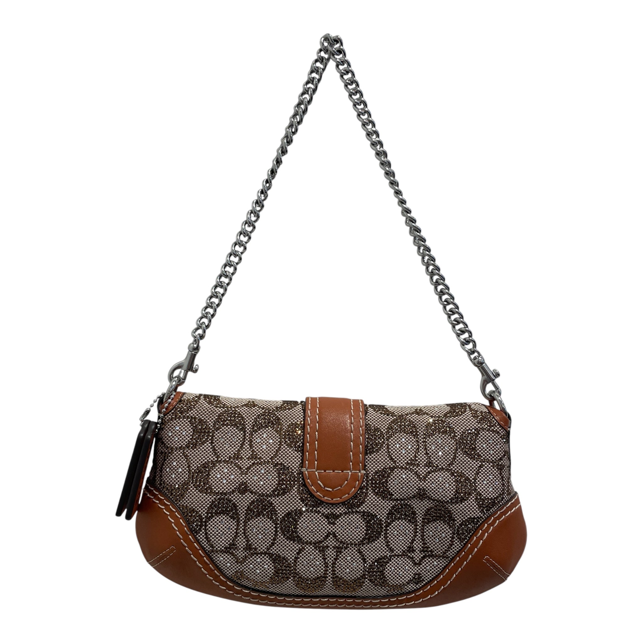 COACH/Bag/Monogram/Leather/BRW/soho 25 in crystal view 2