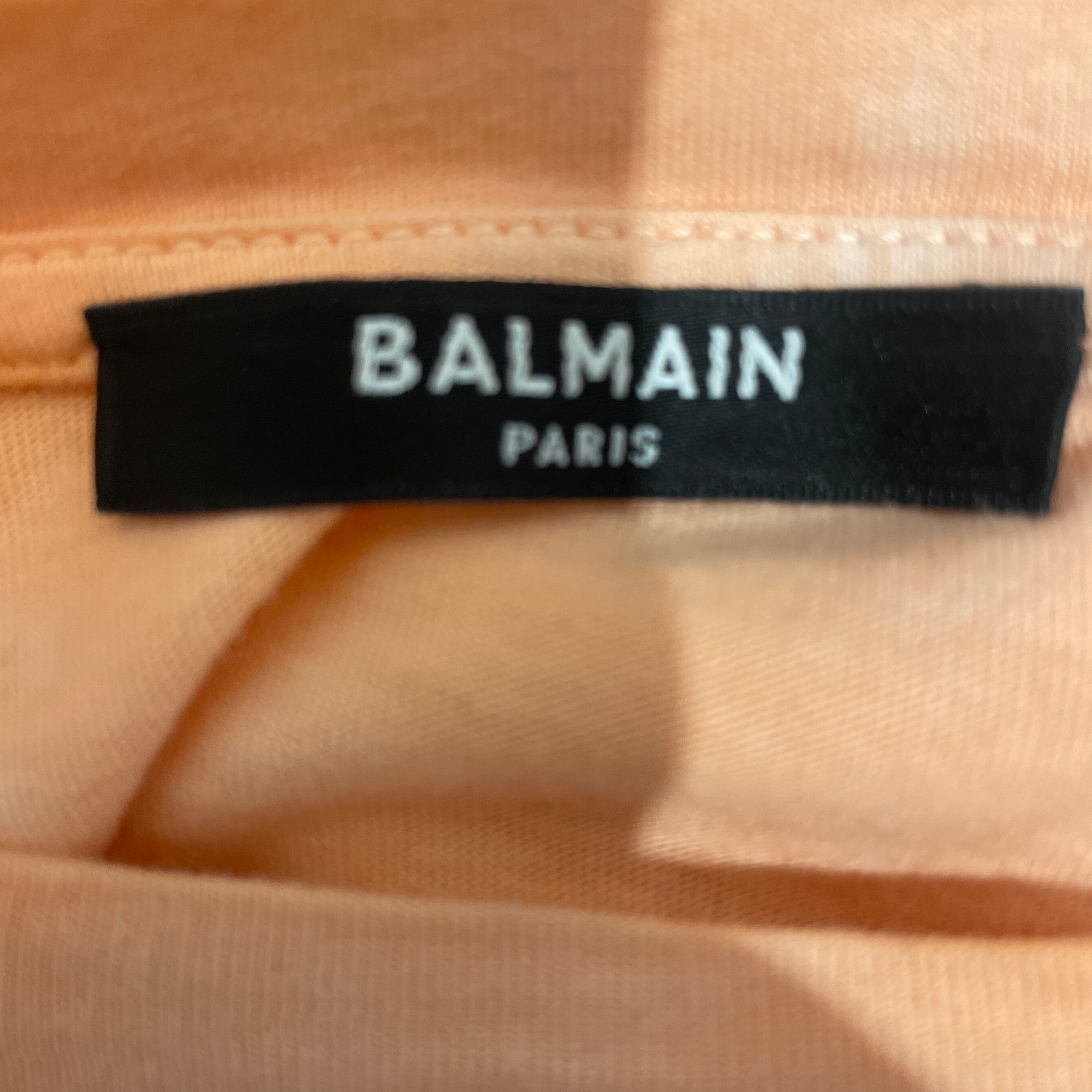 BALMAIN/T-Shirt/XS/Cotton/ORN/tie- dye view 3