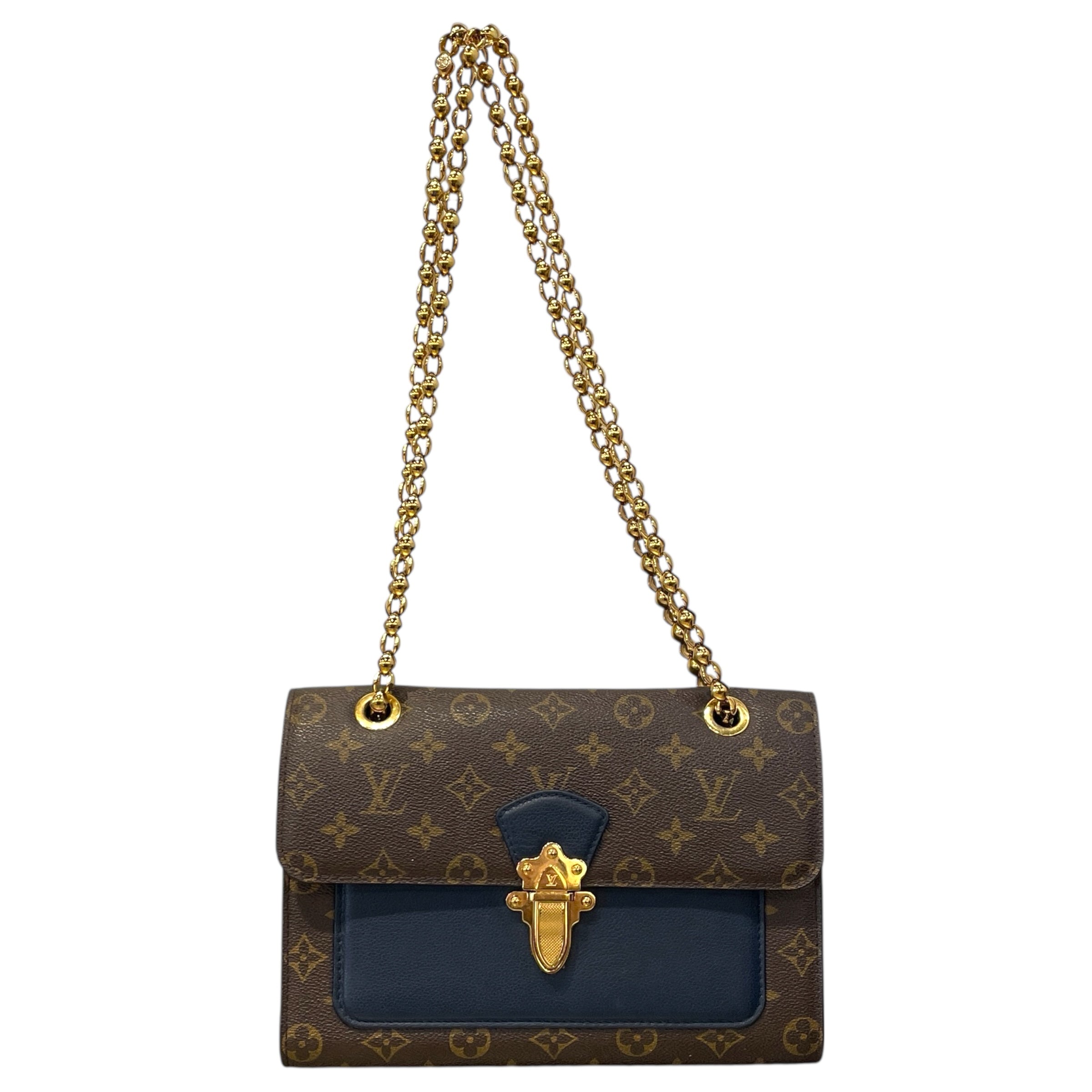 LOUIS VUITTON/Hand Bag/S/Monogram/Leather/BRW/Victoire view 1