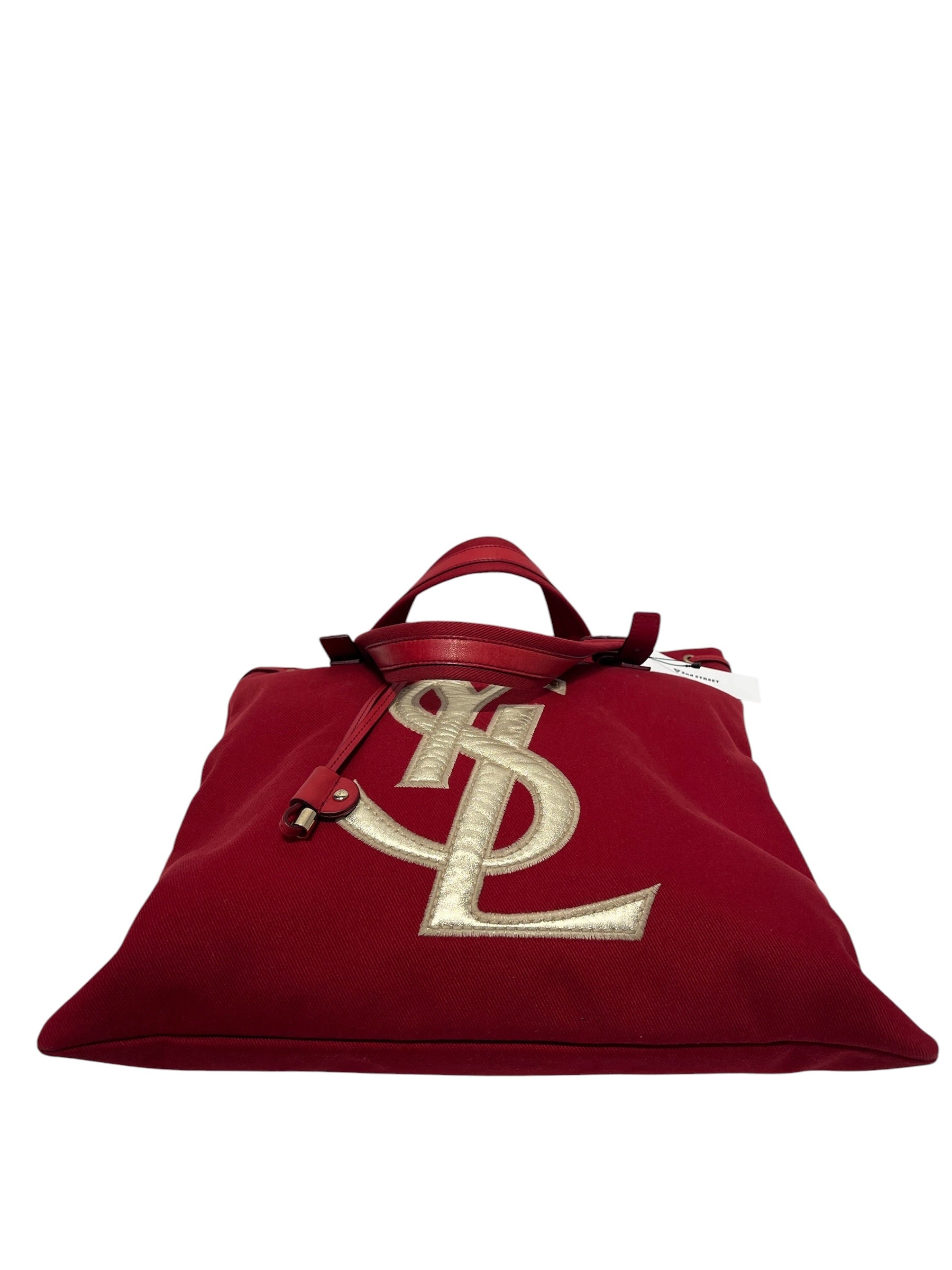 YVES SAINT LAURENT/Tote Bag/RED/Kahala view 5