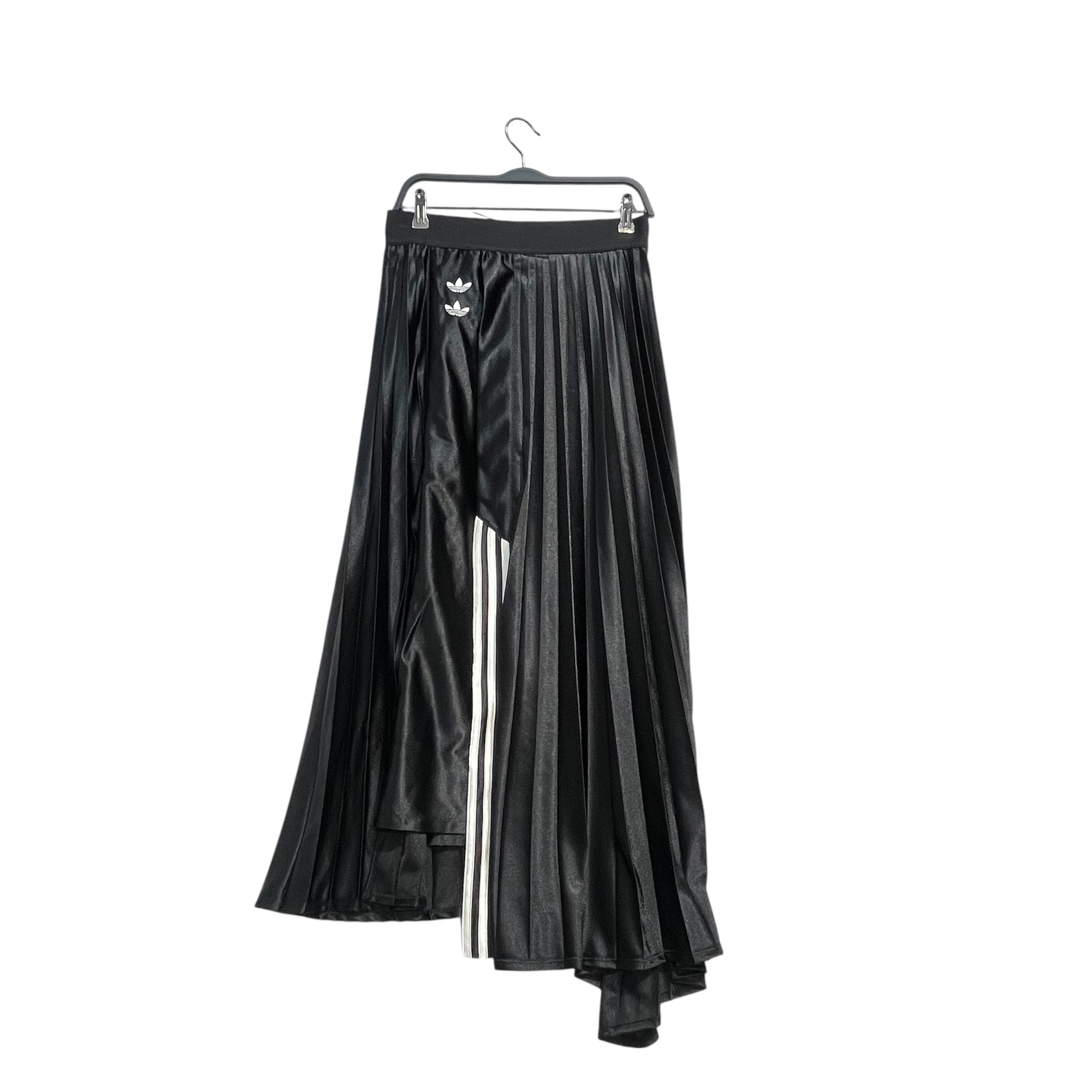 WILLY CHAVARRIA/adidas/Skirt/S/Polyester/BLK/DAZZLE PLEATED SKIRT view 1
