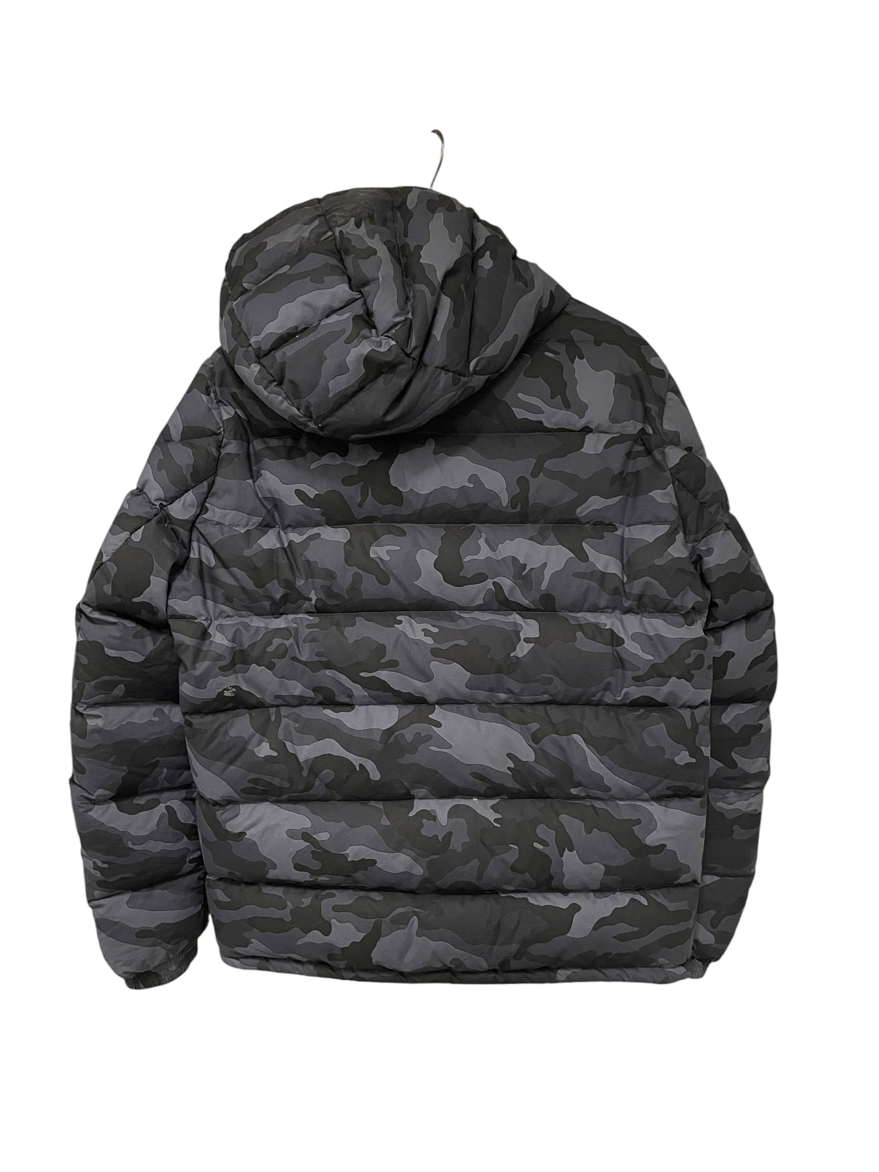 MONCLER/Puffer Jkt/4/Cotton/NVY/Camouflage/ view 2