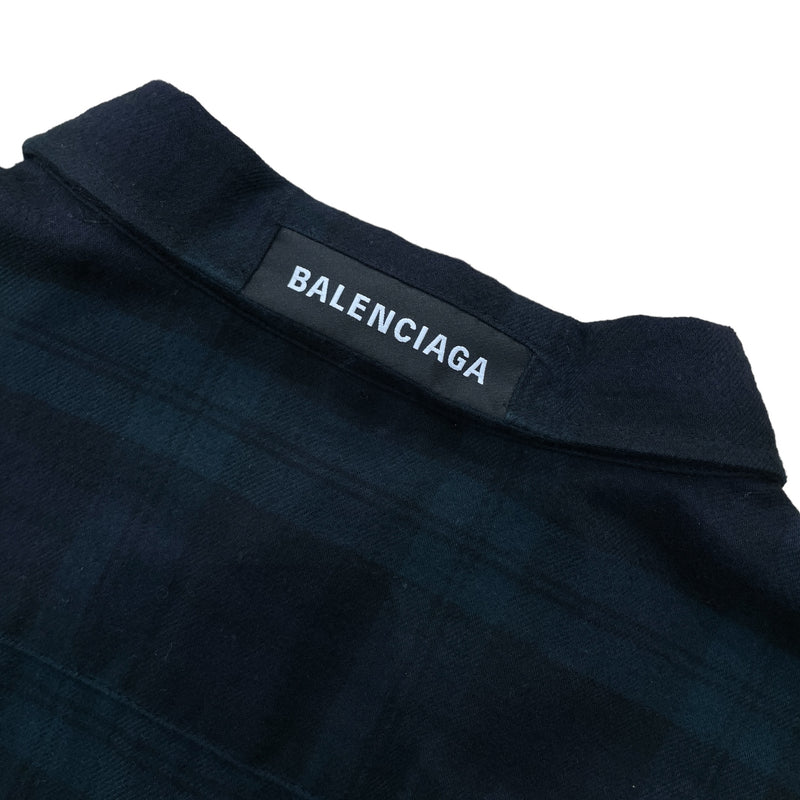 BALENCIAGA/Patched Button Up Knit Sweater/5
