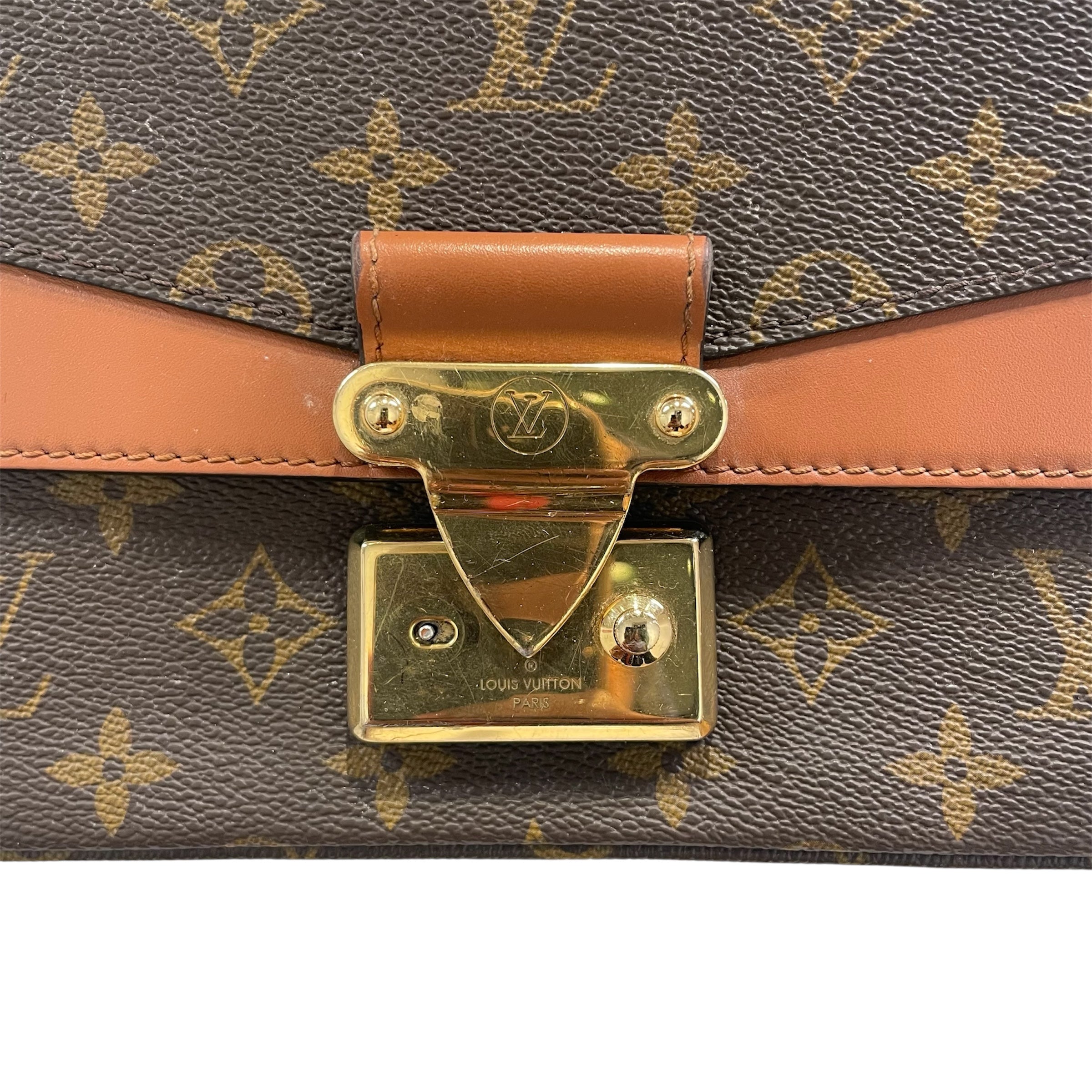 LOUIS VUITTON/Backpack/Monogram/Leather/BRW/damier ebene view 3