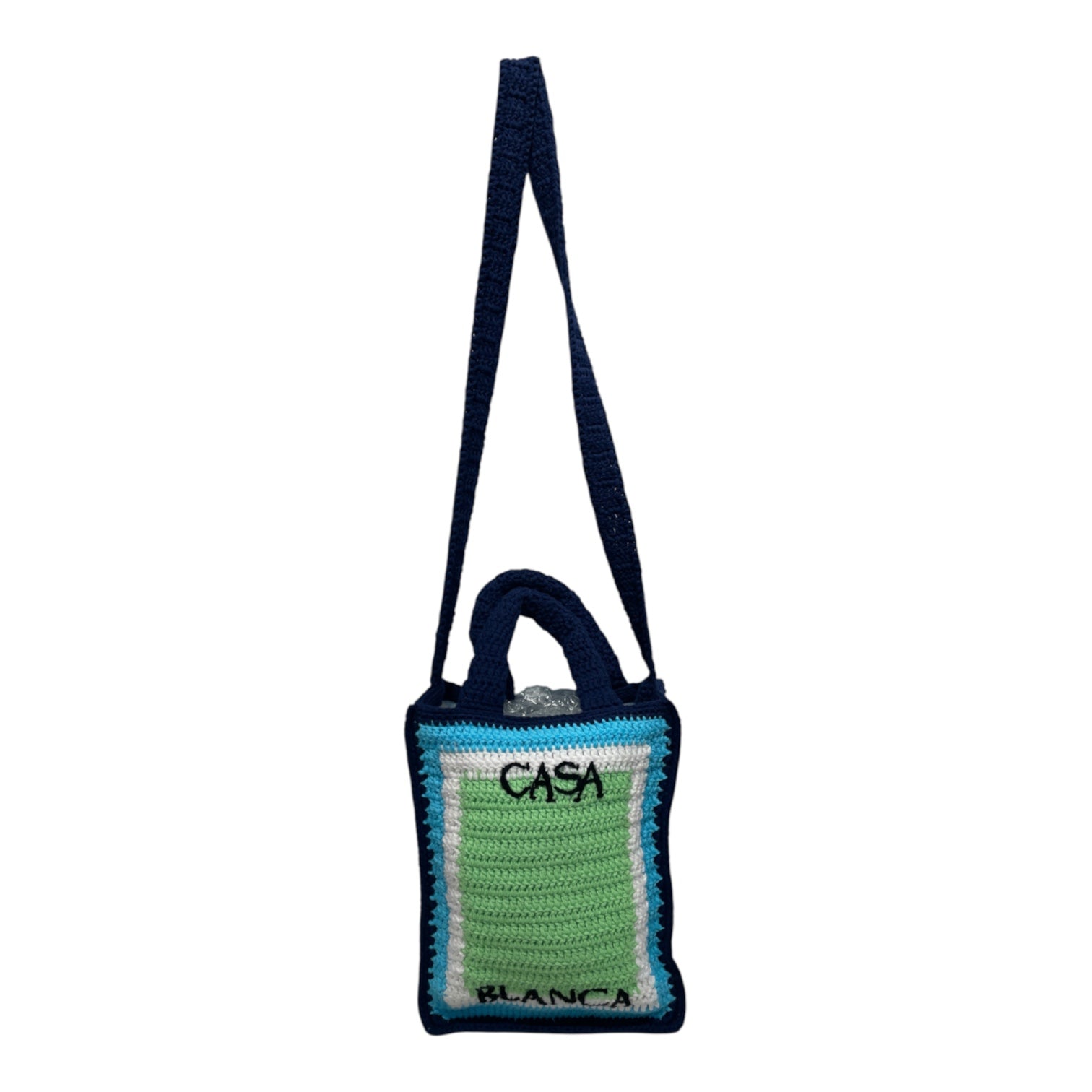 CASABLANCA/Bag/NVY/CROCHET view 2