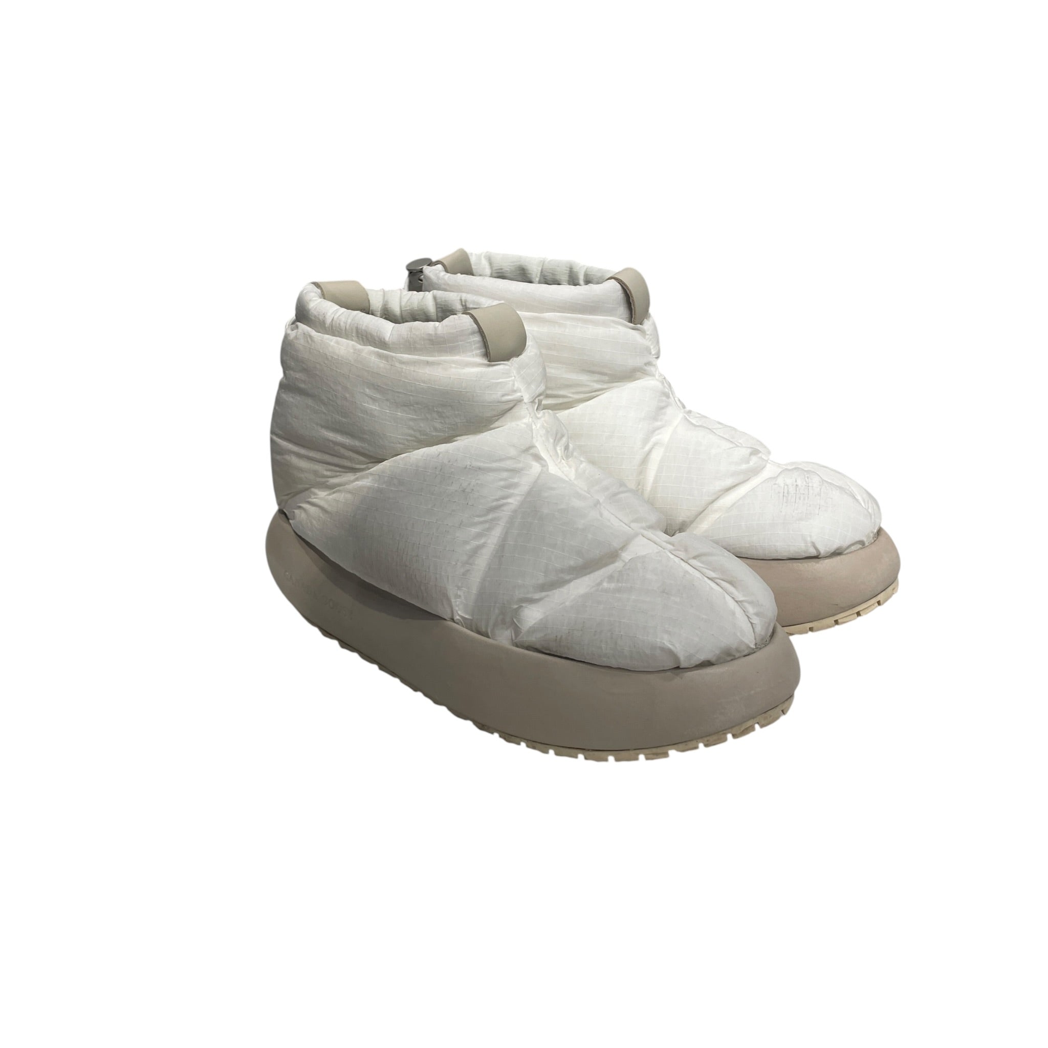 CANADA GOOSE/Trekking Boots/US 8/Nylon/WHT/PUFFER BOOT view 1