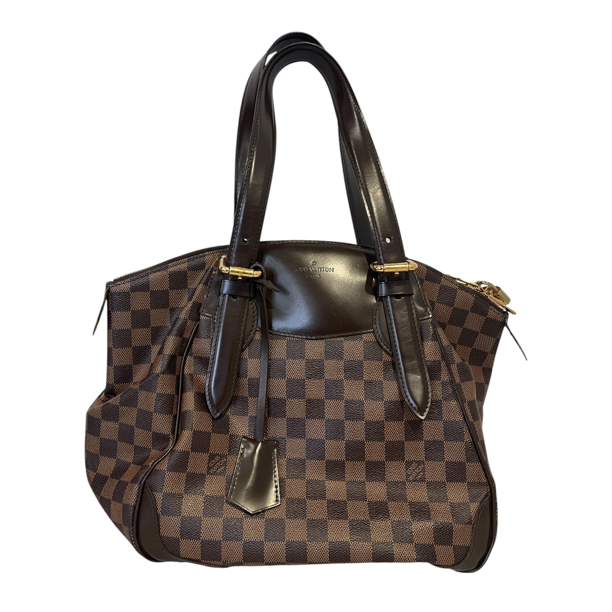 LOUIS VUITTON/Hand Bag/Monogram/Leather/BRW/Verona Ebene view 1