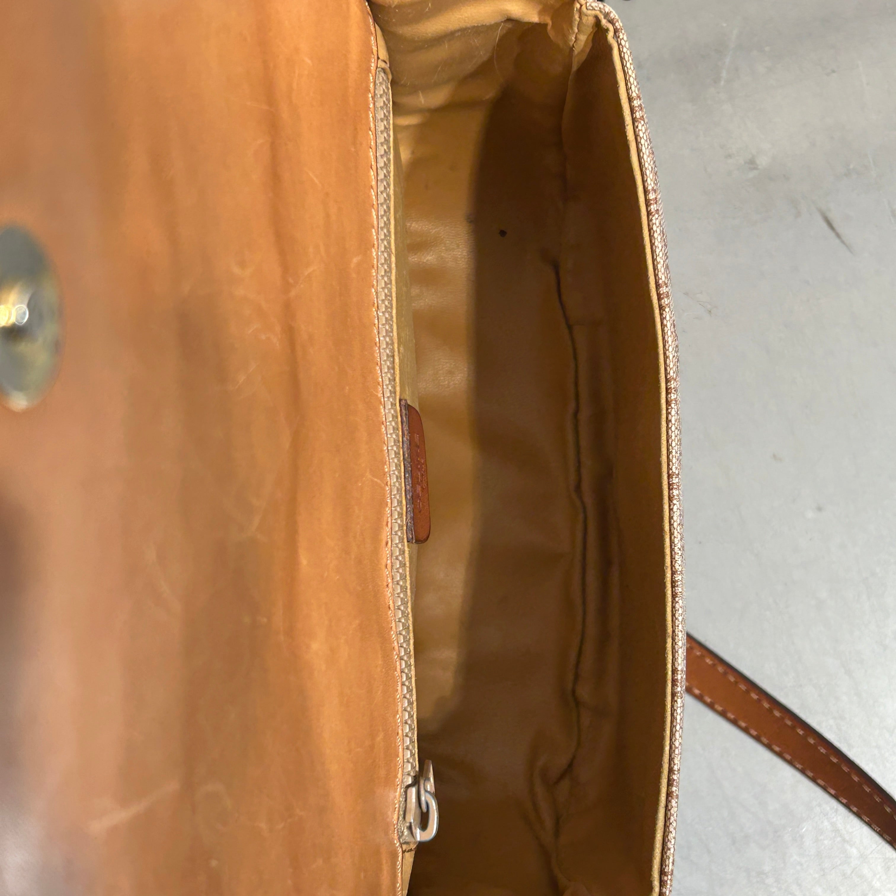 CELINE/Cross Body Bag/Monogram/Leather/CML/MACADAM CROSSBODY view 4