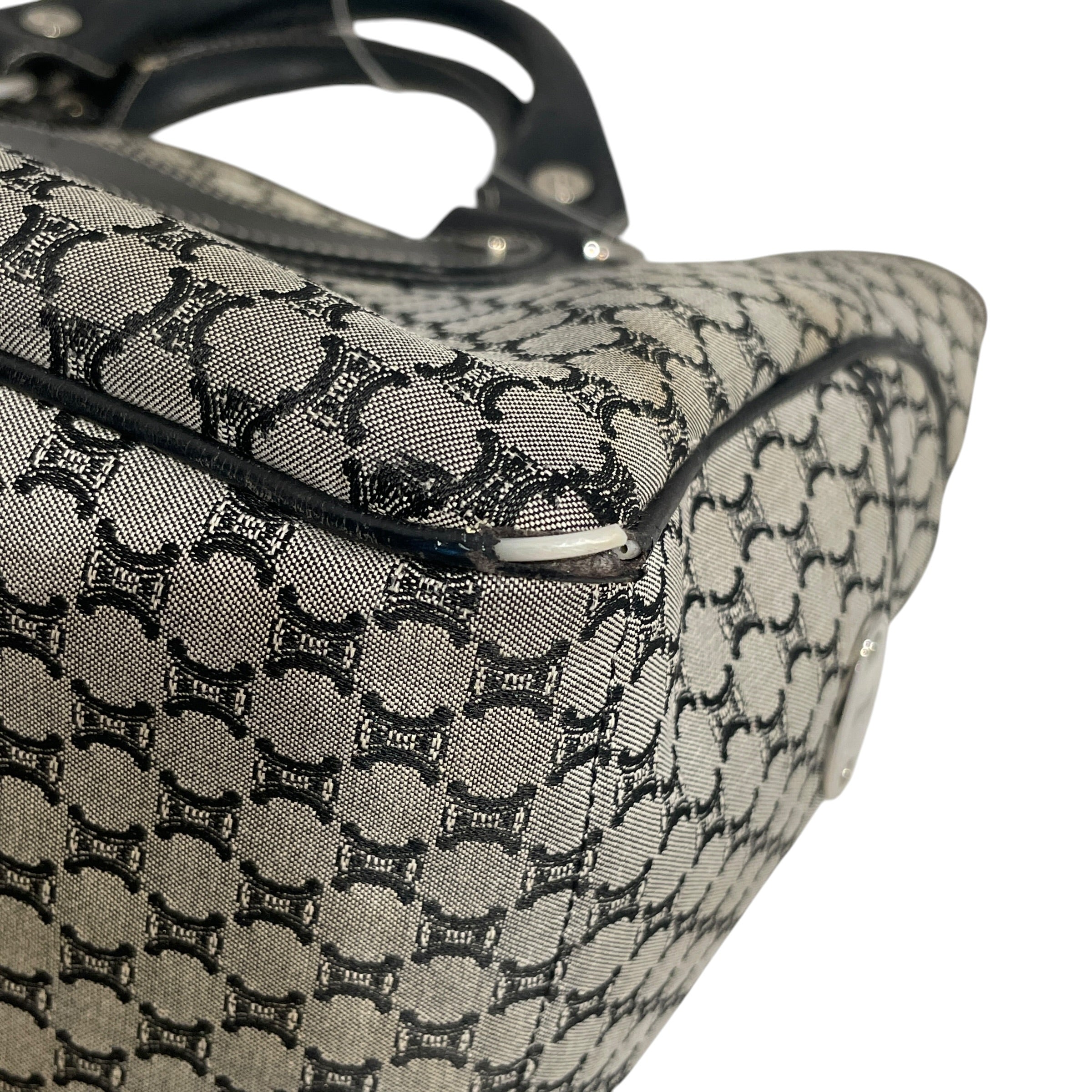 CELINE/Hand Bag/Monogram/Leather/GRY/Boogie Macadam Monogram Bag view 10