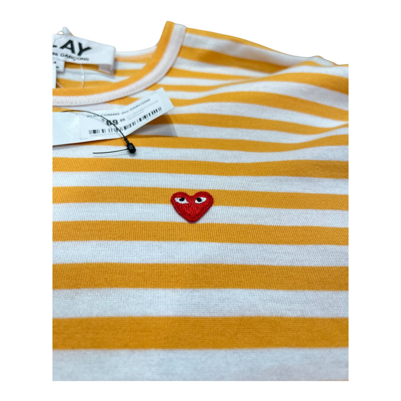 PLAY COMME des GARCONS/LS T-Shirt/XL/Cotton/BLK/Stripe/