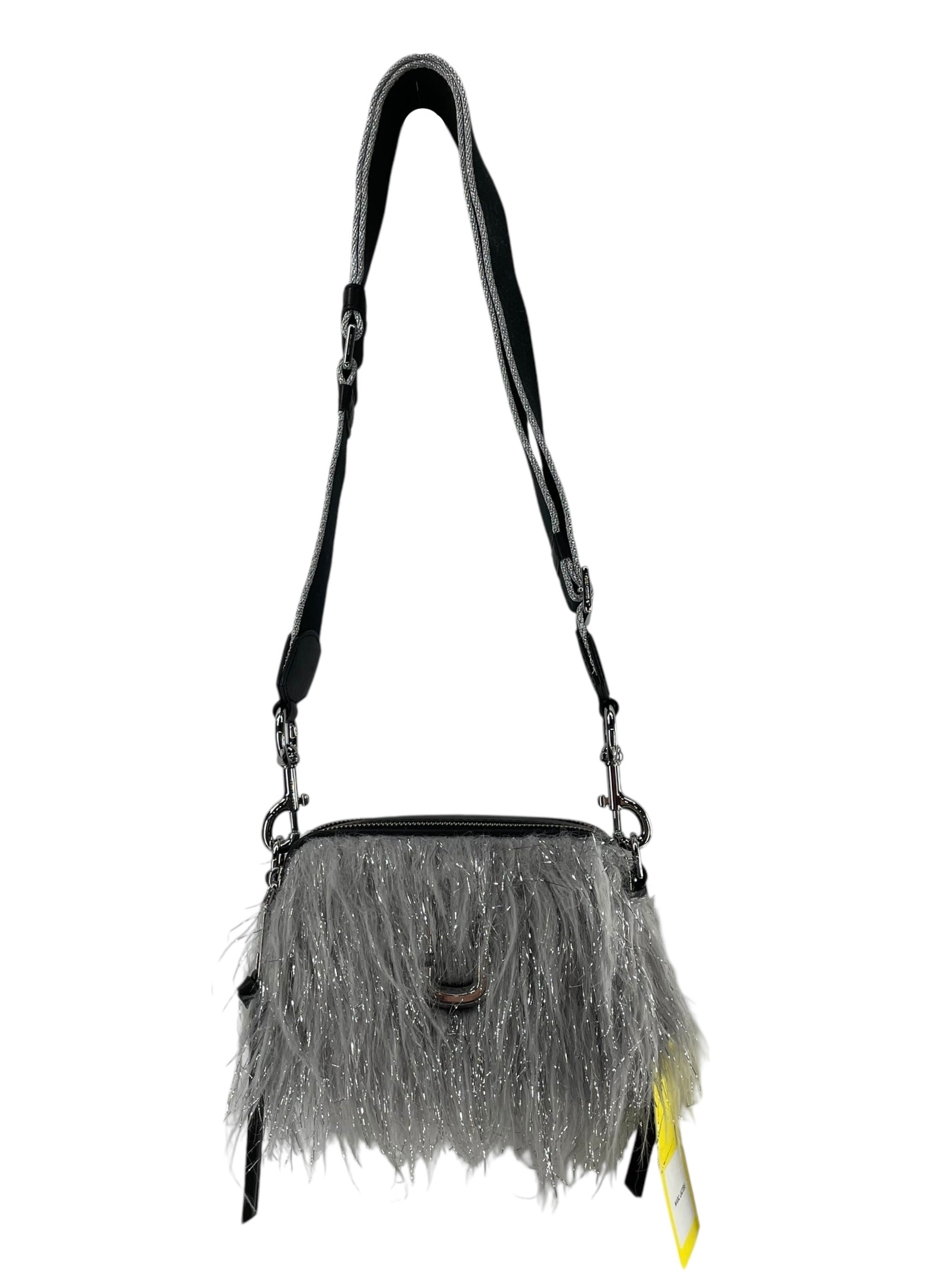 MARC JACOBS/Cross Body Bag/Fake Fur/SLV/SILVER FUR SNAPSHOT view 1