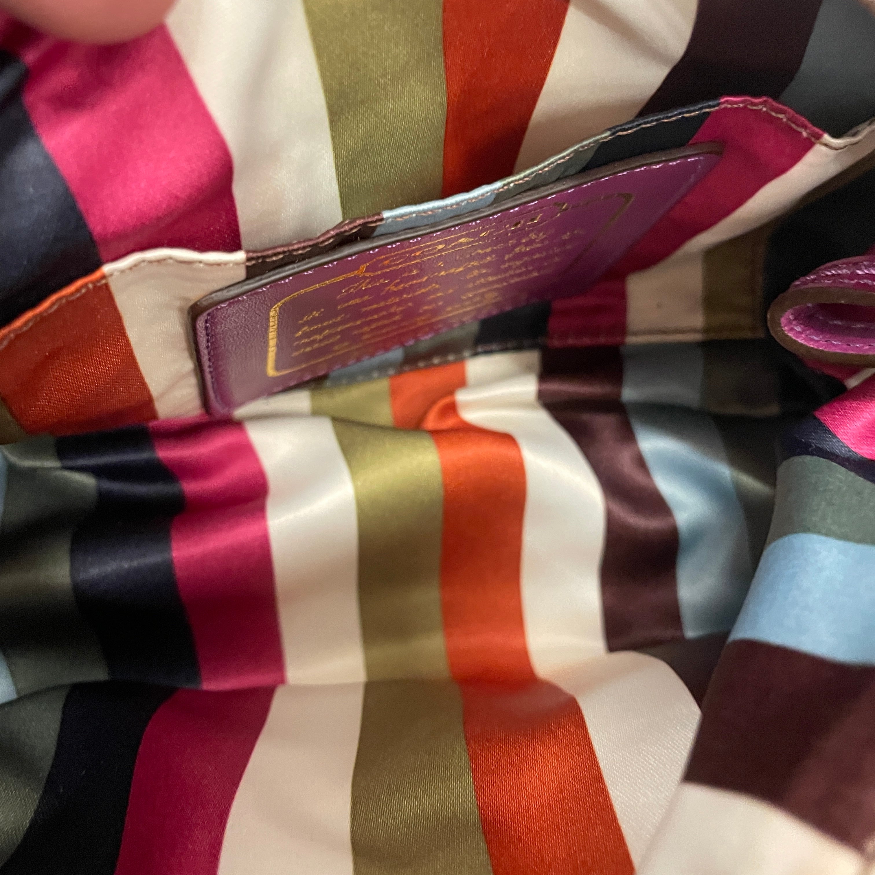 COACH/Bag/Monogram/Cotton/BRW/PLUM BAND view 3