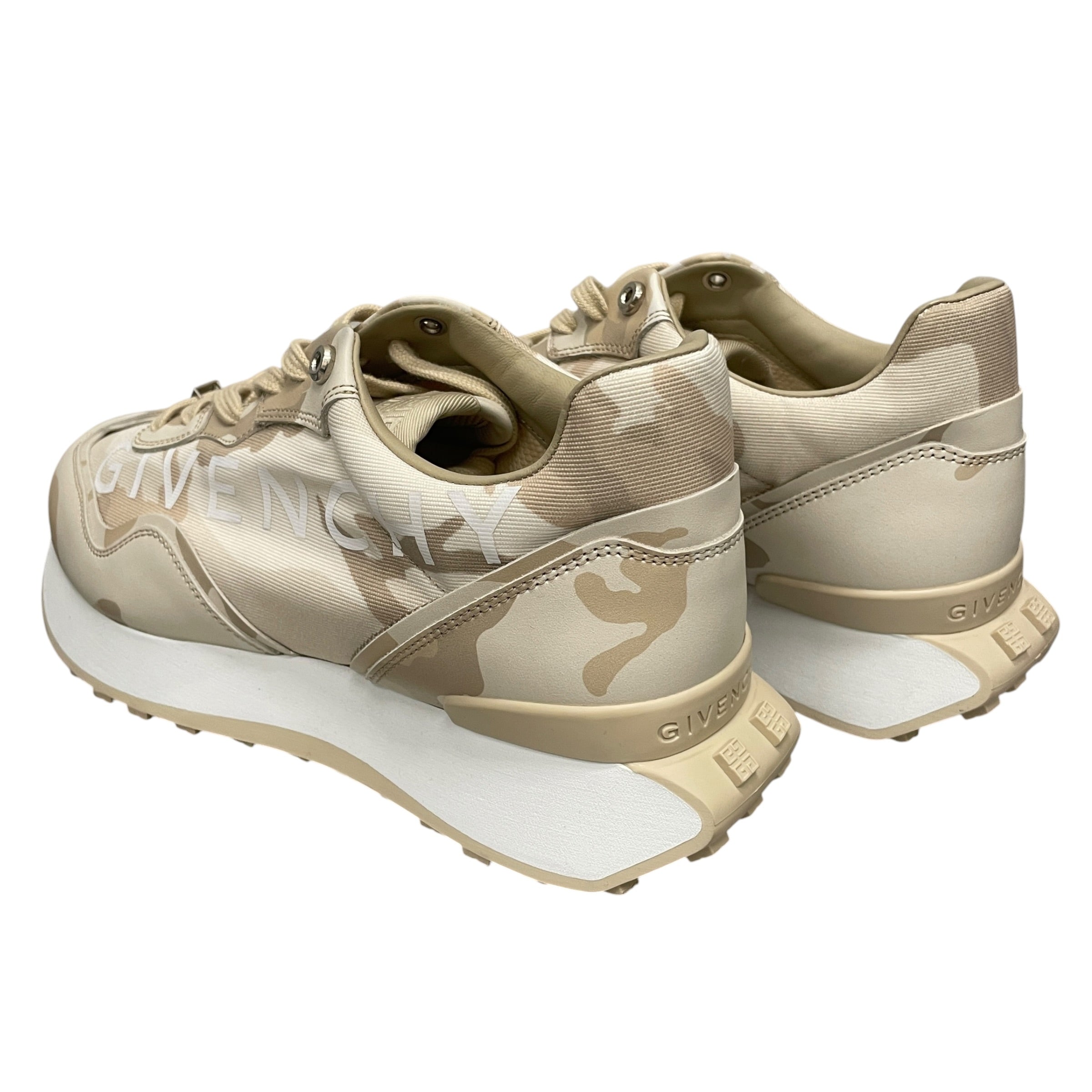 GIVENCHY/Low-Sneakers/EU 42/All Over Print/Cotton/BEG/GIV RUNNER/CAMO PRINT view 2