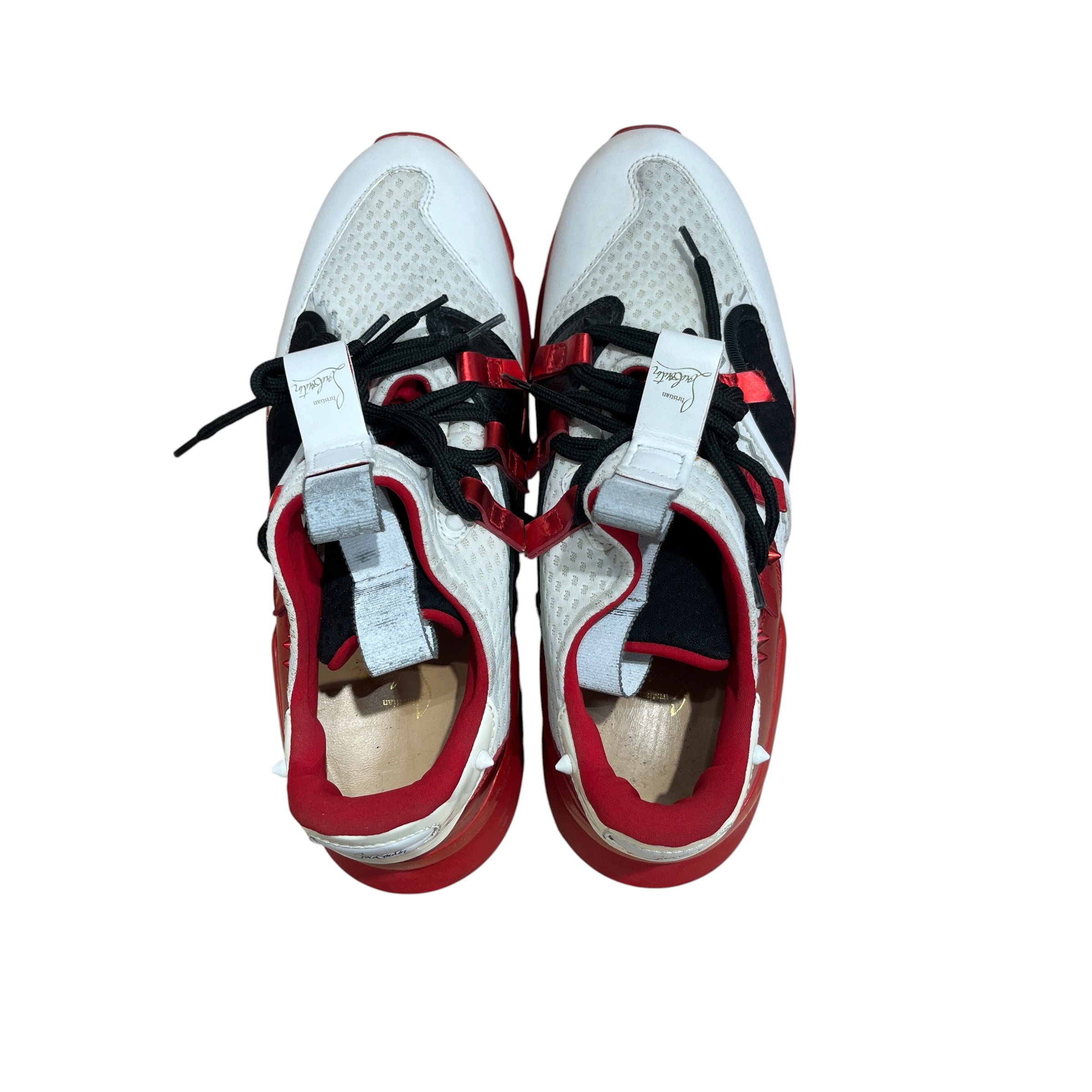 Christian Louboutin/Low-Sneakers/EU 41/MLT/RED RUNNERS view 3