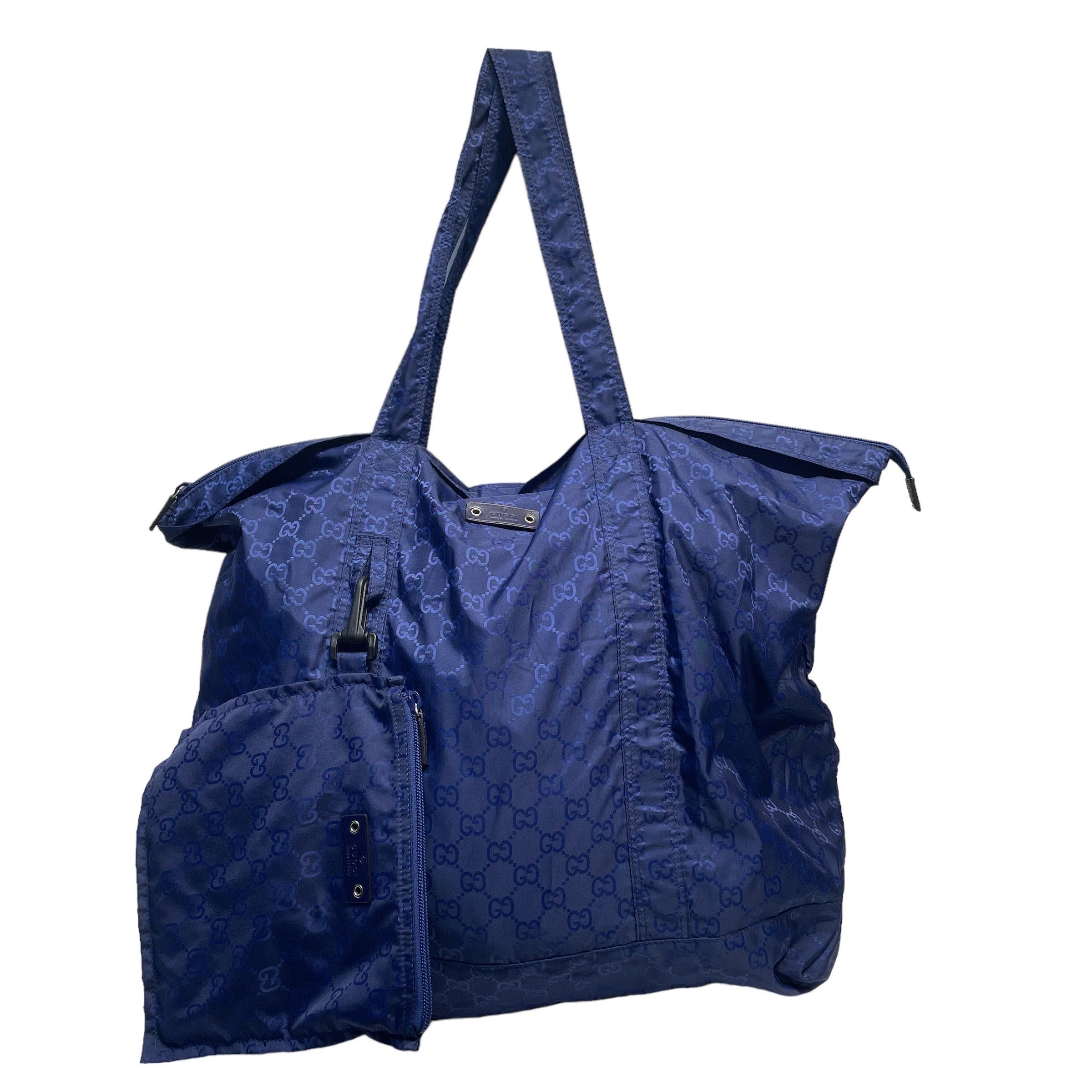 GUCCI/Tote Bag/Monogram/Nylon/BLU/LARGE TOTE view 1