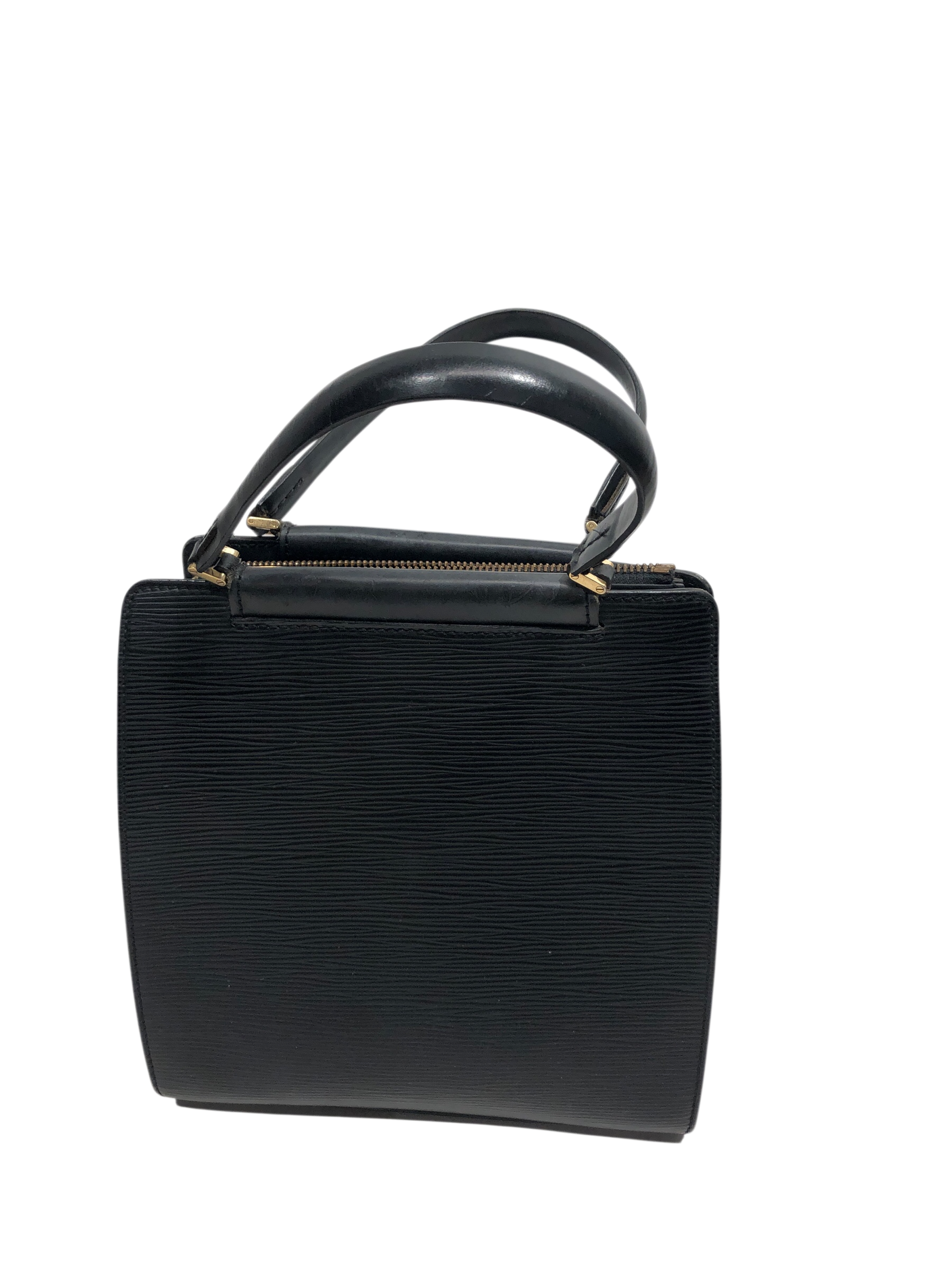LOUIS VUITTON/Hand Bag/Leather/BLK/Epi Figari Bag view 3