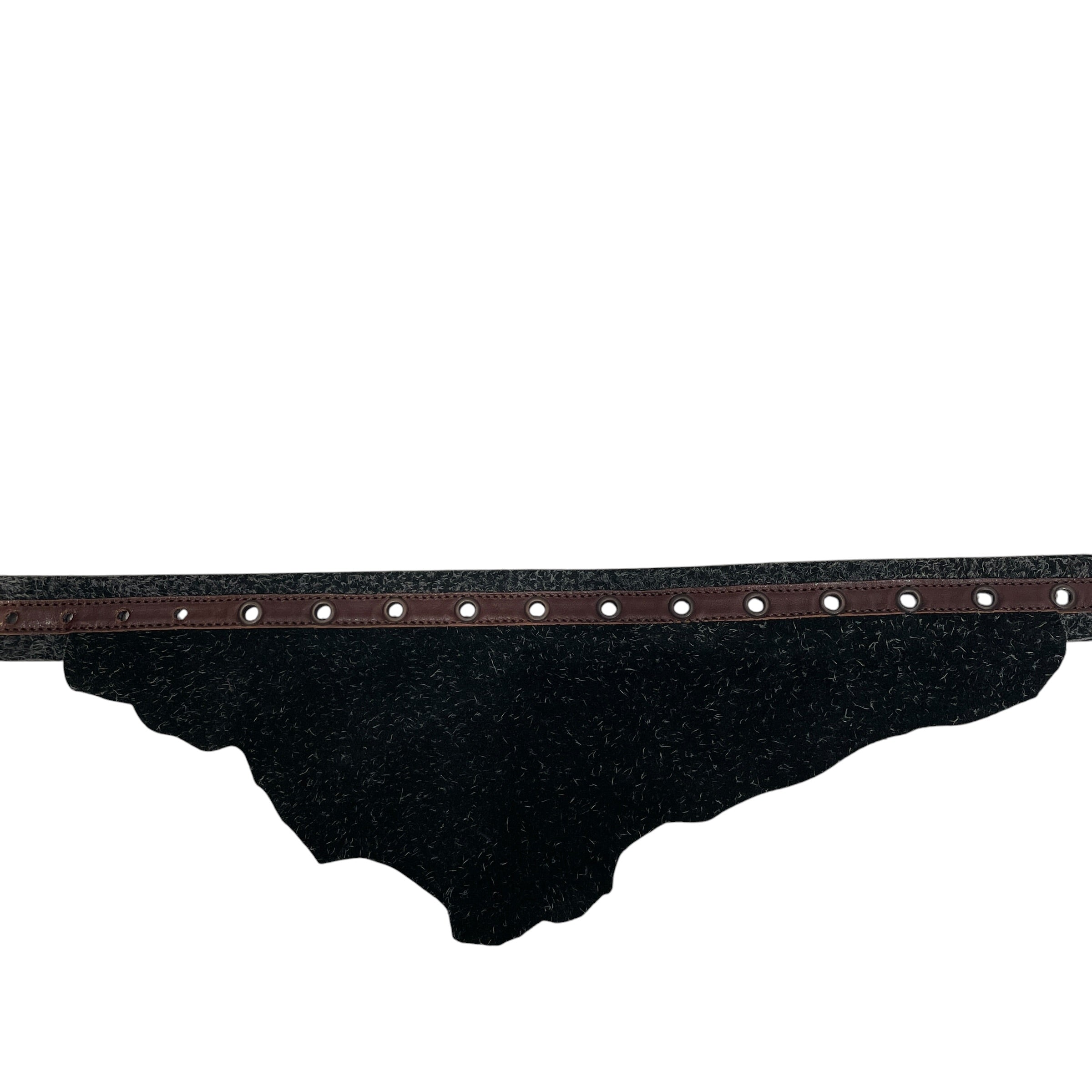 DIESEL/Belt/Suede/BLK/ view 4