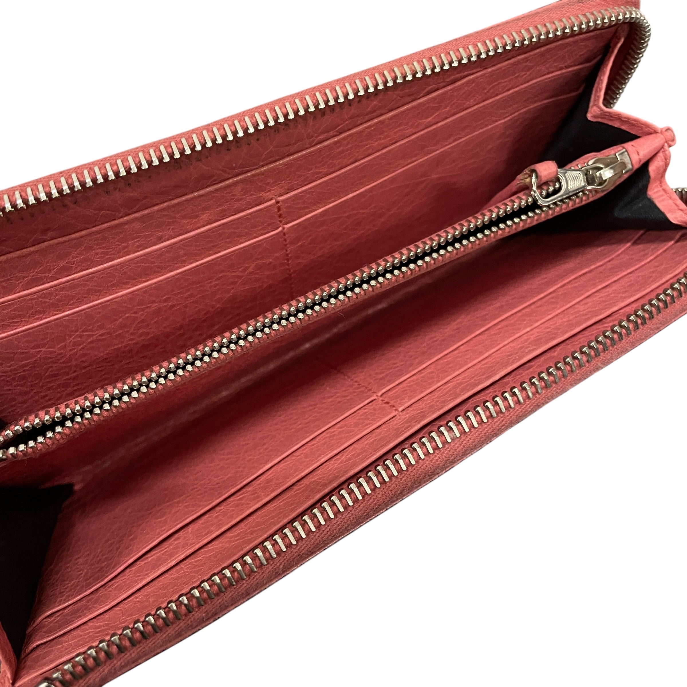 BALENCIAGA/Long Wallet/Lambskin/PNK/L's/CITY WALLET view 3