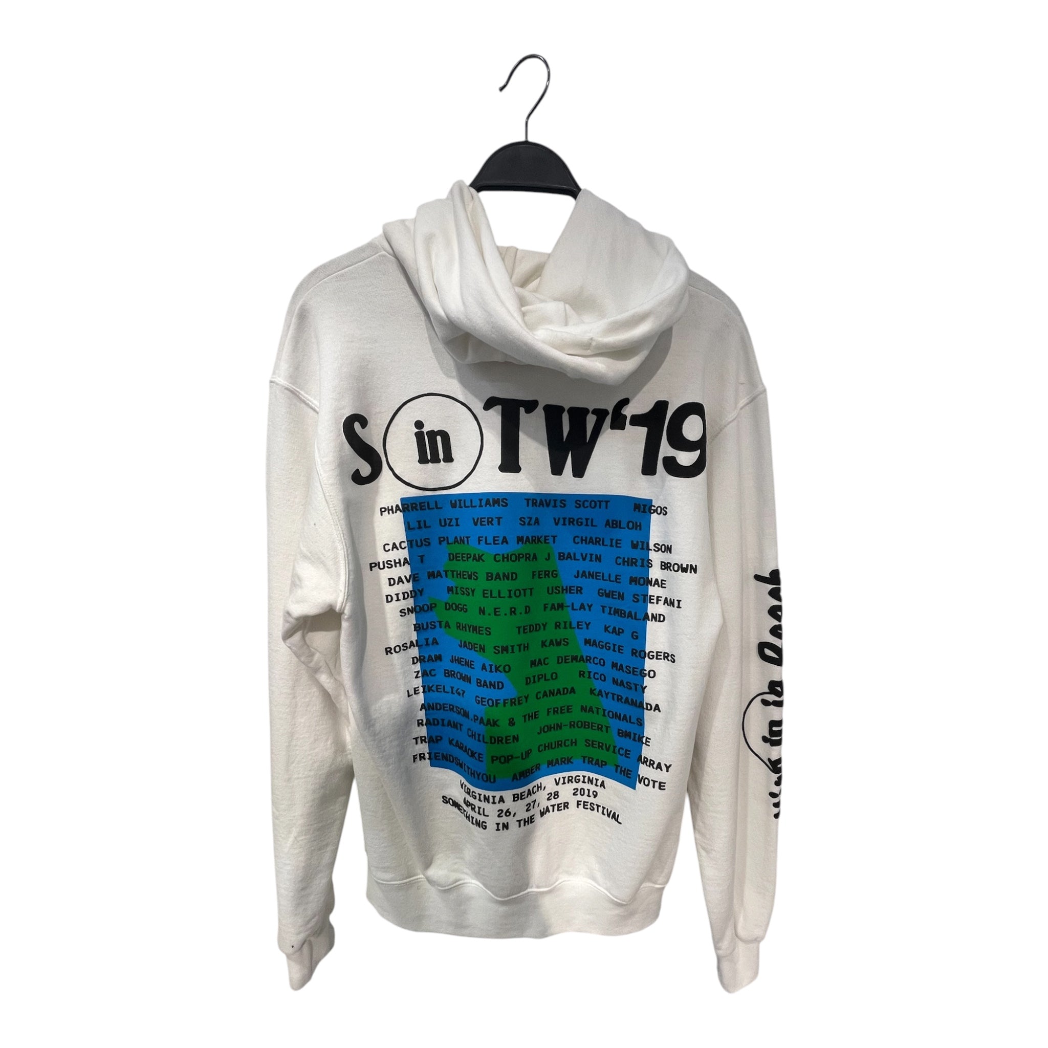 CACTUS PLANT FLEA MARKET/Hoodie/M/Cotton/WHT/15763 I HEART VB VA HOODIE view 2