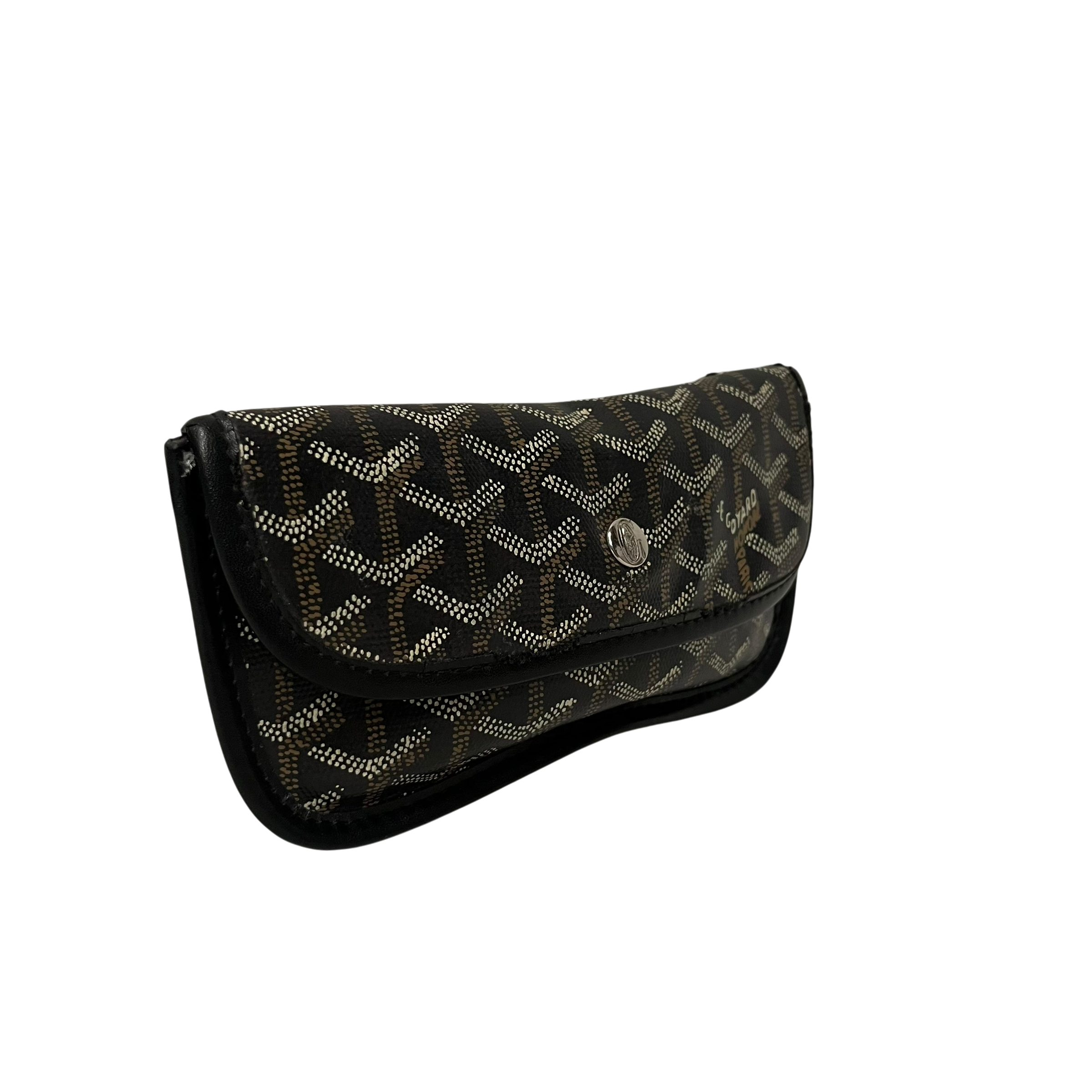 GOYARD/Pouch/Monogram/Leather/BLK/pm pouchette view 1