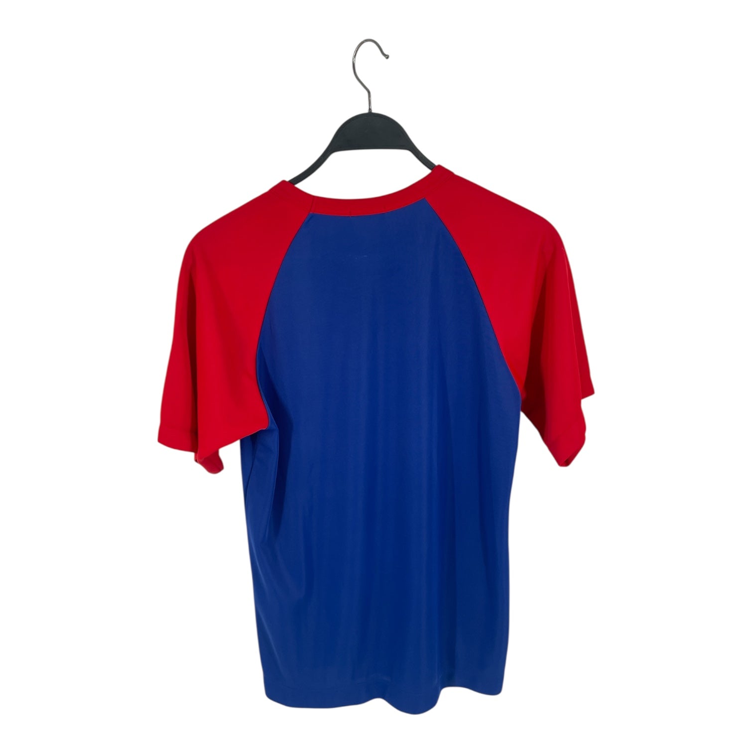 COMME des GARCONS HOMME PLUS/T-Shirt/Polyester/BLU/1995 RAGLAN RED SLEEVE view 2