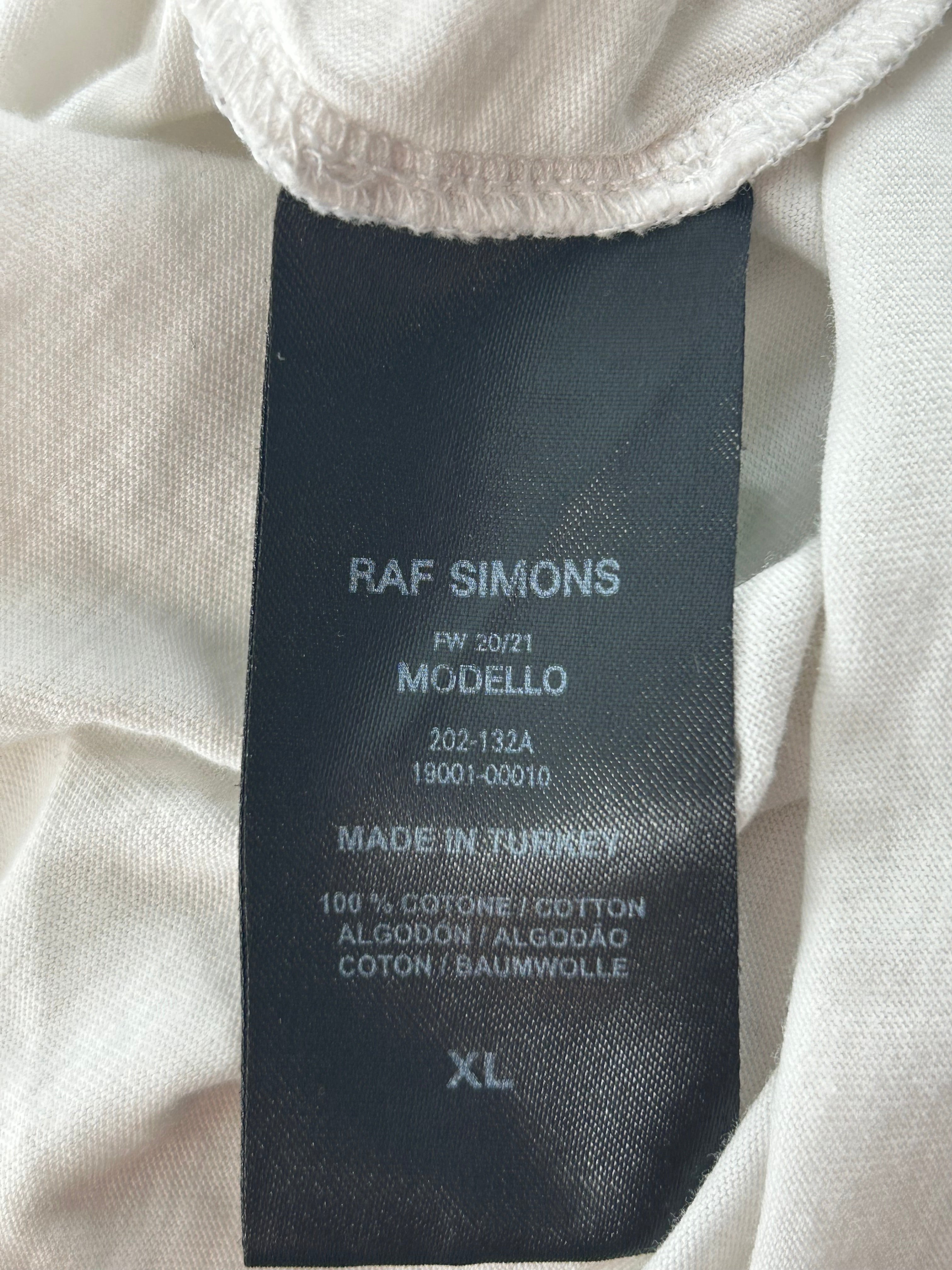 RAF SIMONS/LS T-Shirt/XL/Cotton/WHT/Graphic/SOLAR YOUTH RW view 3