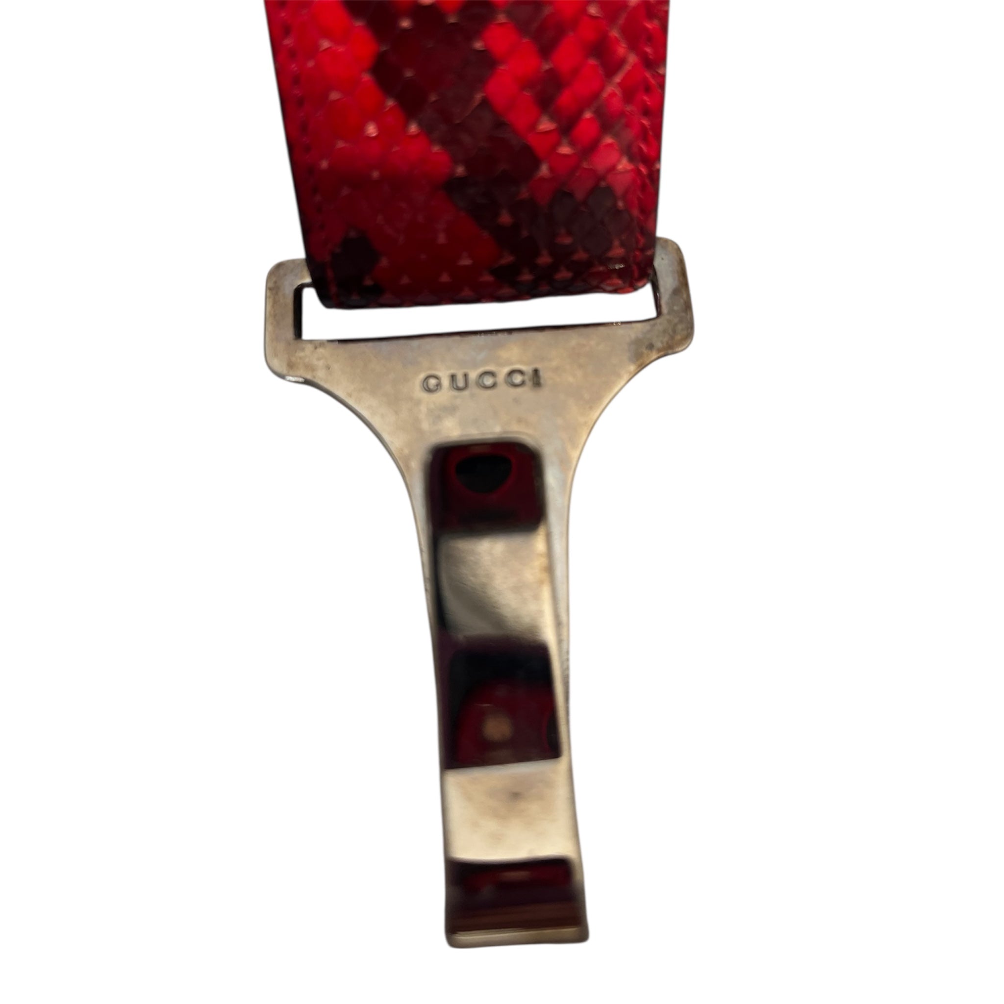 GUCCI/Belt/Animal Pattern/RED/ view 4