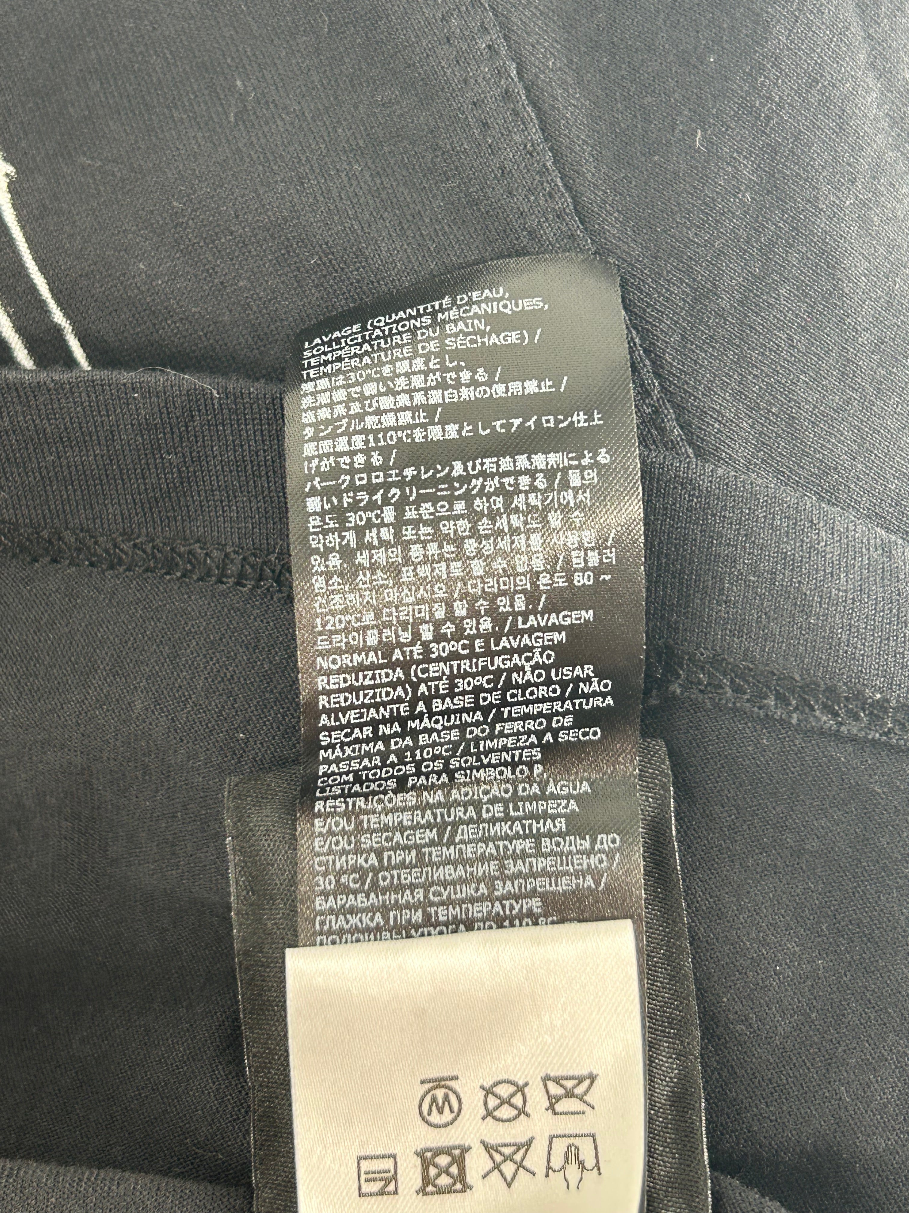 ANN DEMEULEMEESTER/T-Shirt/S/Cotton/BLK/FEATHER GRAPHIC view 3