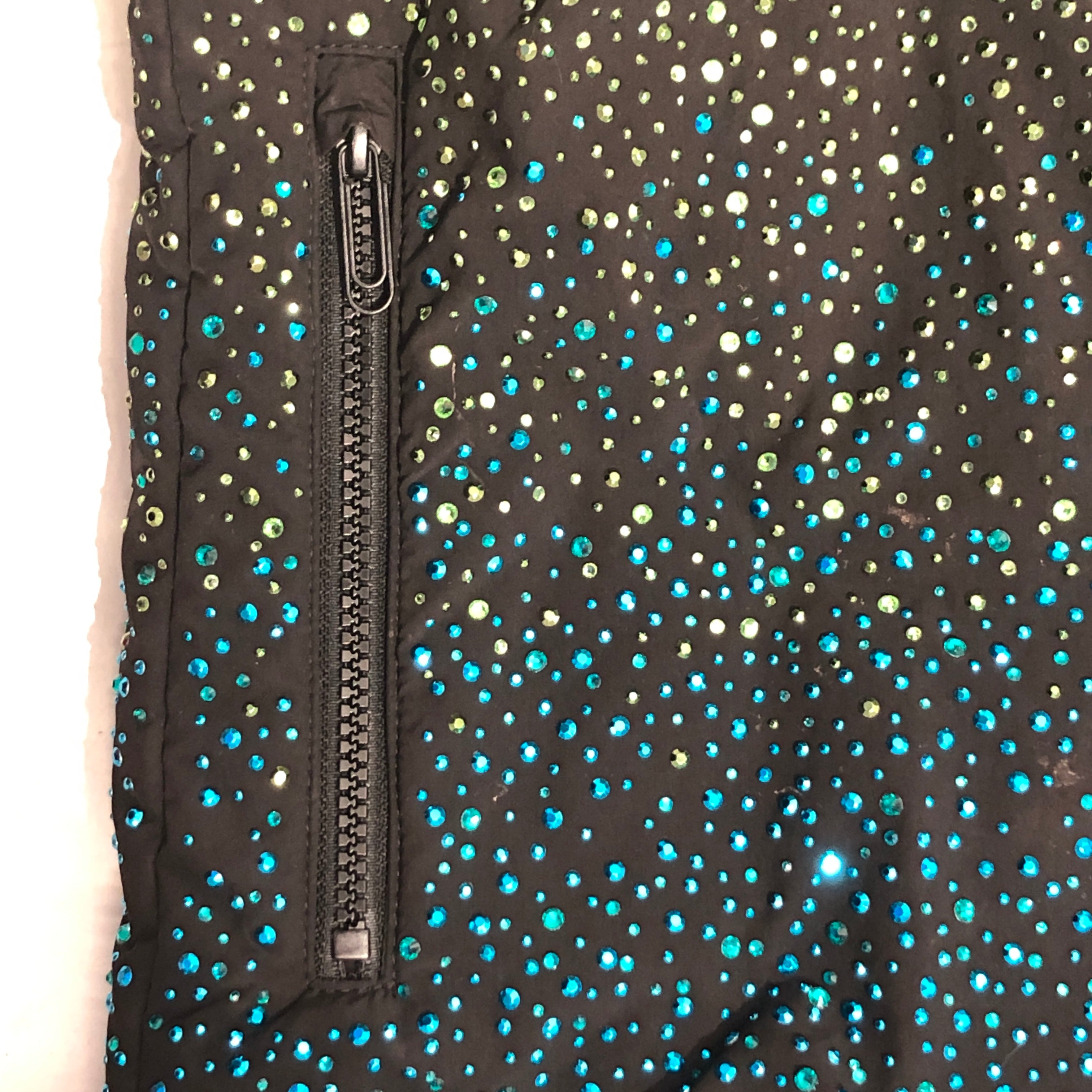 OFF-WHITE/Puffer Vest/M/Polka dot/Polyester/BLK/ view 8