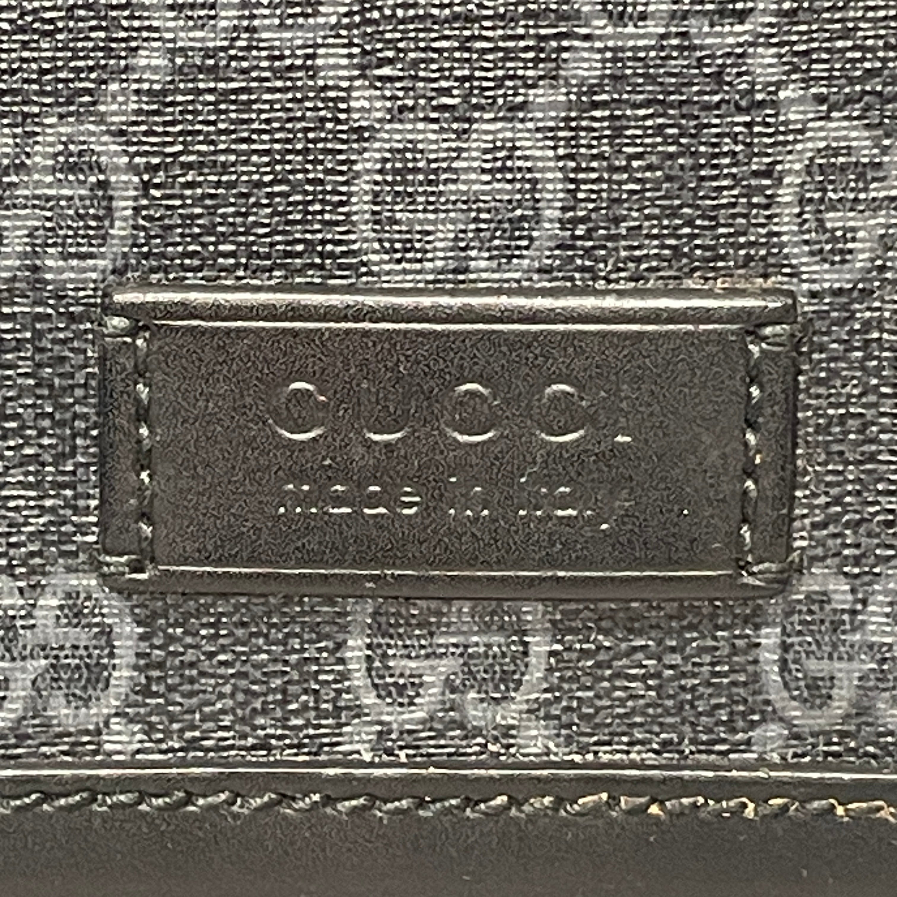GUCCI/Bag/Monogram/Cotton/BLK/FLAP MESSANGER GG SUPREME view 4