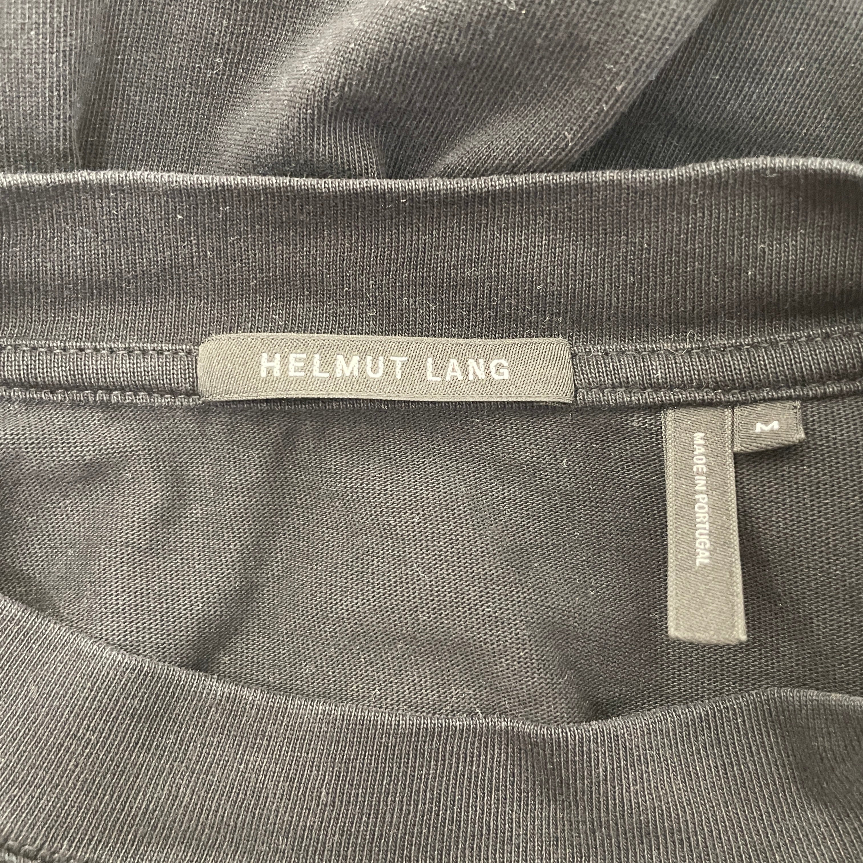 Helmut Lang/T-Shirt/M/Cotton/BLK/1998 VIENNA NEW YORK view 3