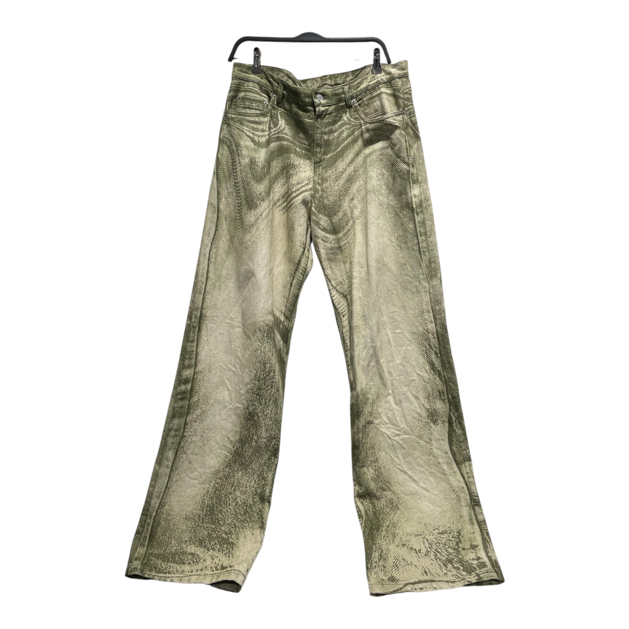 CAMPERLAB/Pants/34/Denim/GRN/All Over Print/Distorted Print view 1
