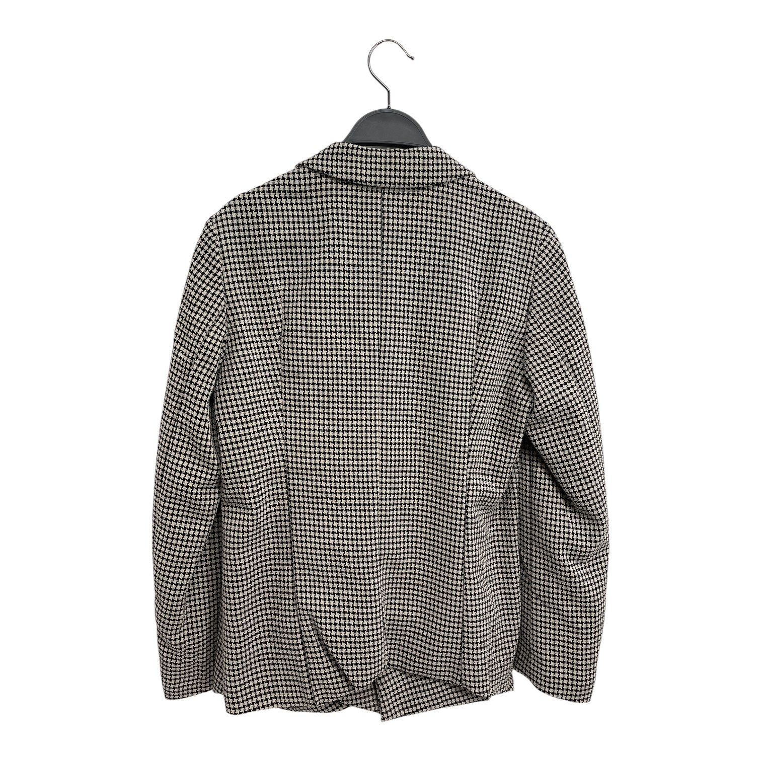 COMME des GARCONS/Tailored Jkt/All Over Print/Wool/WHT/HOUNDSTOOTH PATTERN/TRICOT view 2