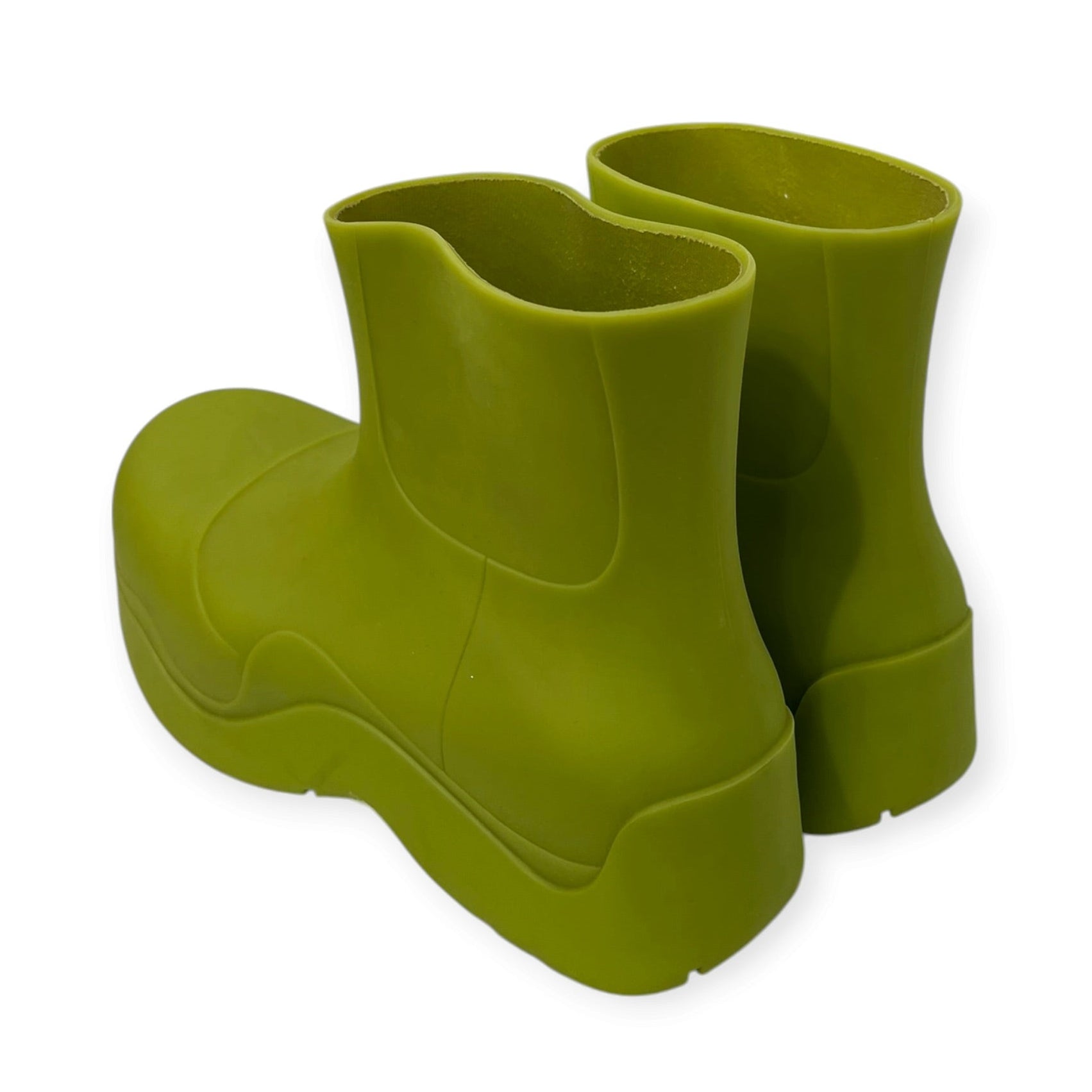 BOTTEGA VENETA/Rain Boots/EU 41/GRN/Side Gore/BOTTEGA VENTA PUDDLE BOOTS view 2