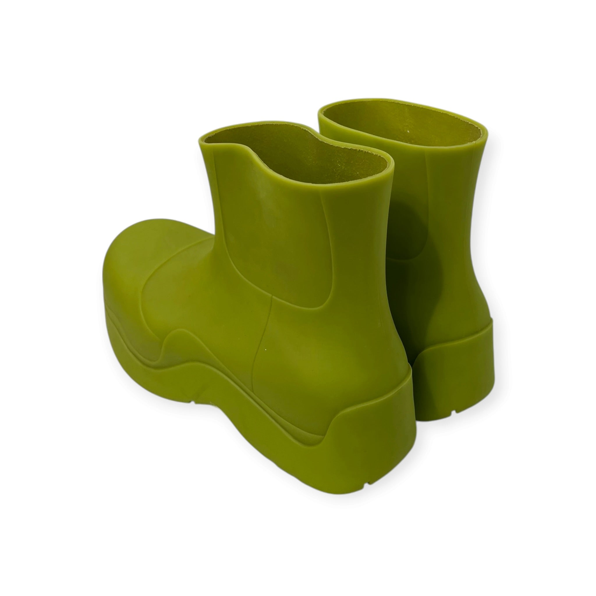 BOTTEGA VENETA/Rain Boots/EU 41/GRN/Side Gore/BOTTEGA VENTA PUDDLE BOOTS view 3