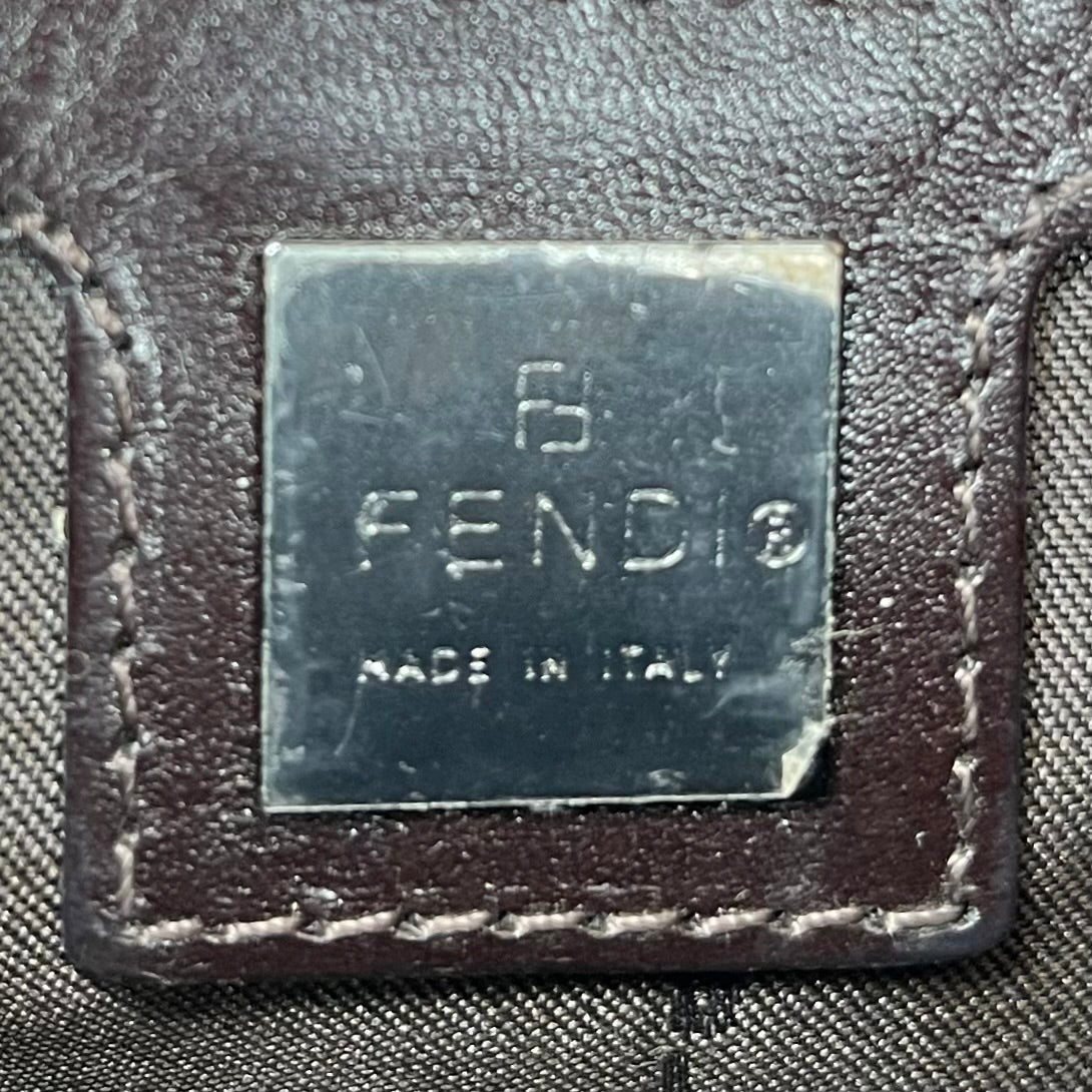 FENDI/Bag/Monogram/Cotton/BRW/ZUCCHINO FF BAGUETTE view 5