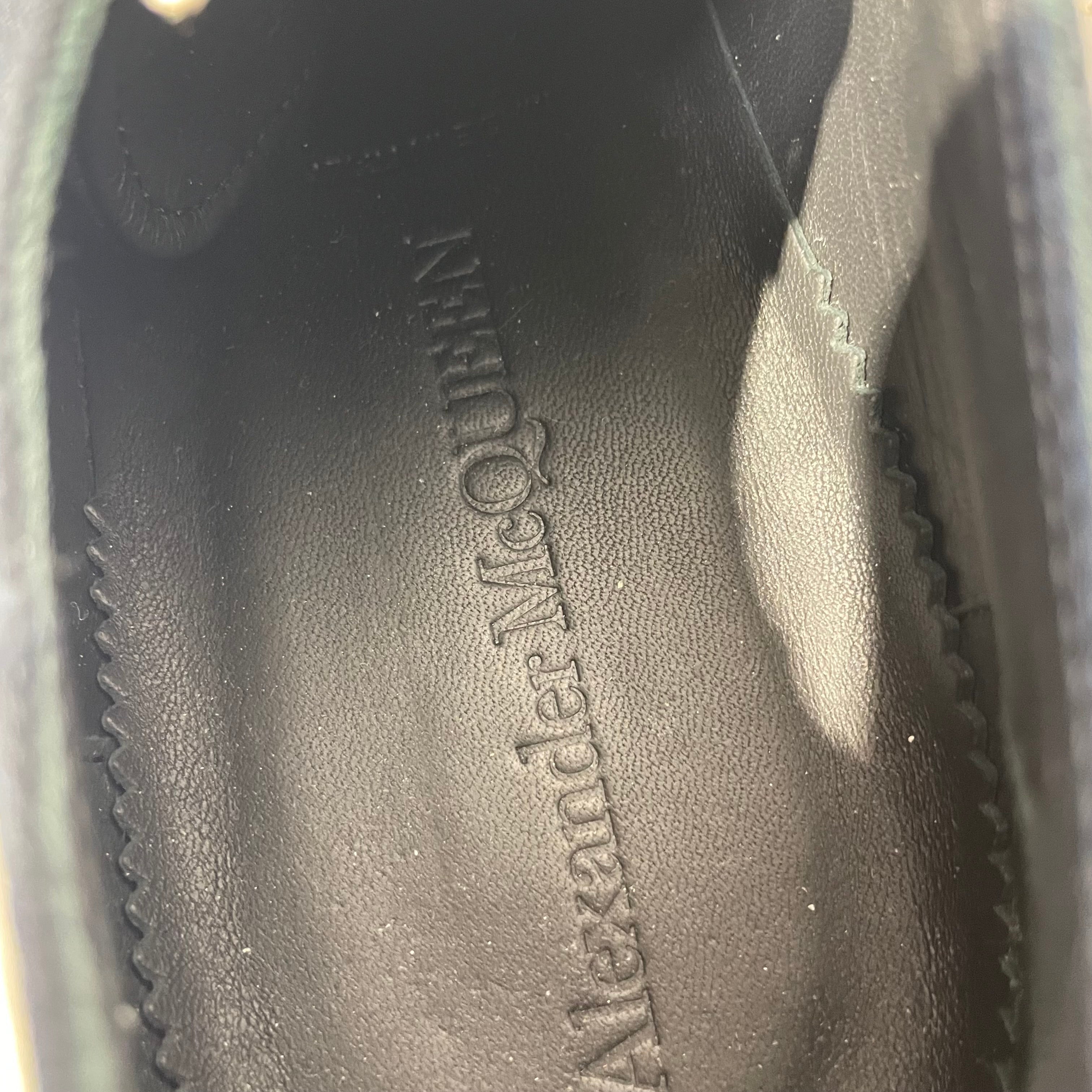 Alexander McQueen/Low-Sneakers/EU 43/Cotton/BLK/ view 3