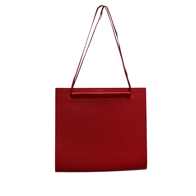 LOUIS VUITTON/Bag/Leather/RED/EPI LEATHER SAINT TROPEZ