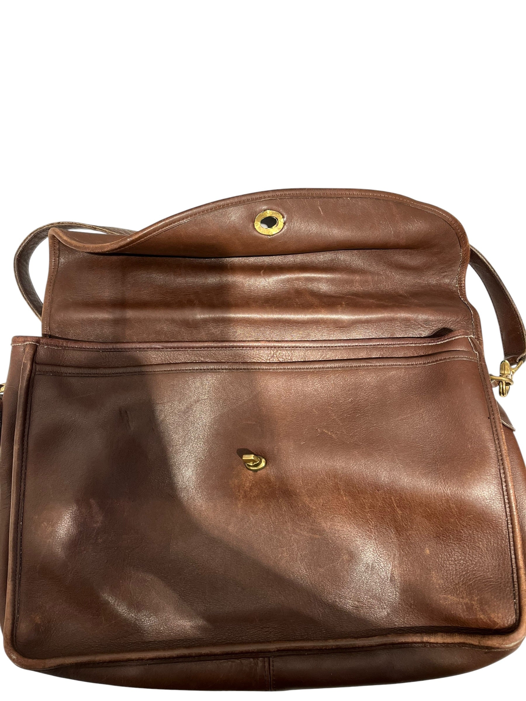 COACH/Cross Body Bag/Leather/BRW/Lexington view 9