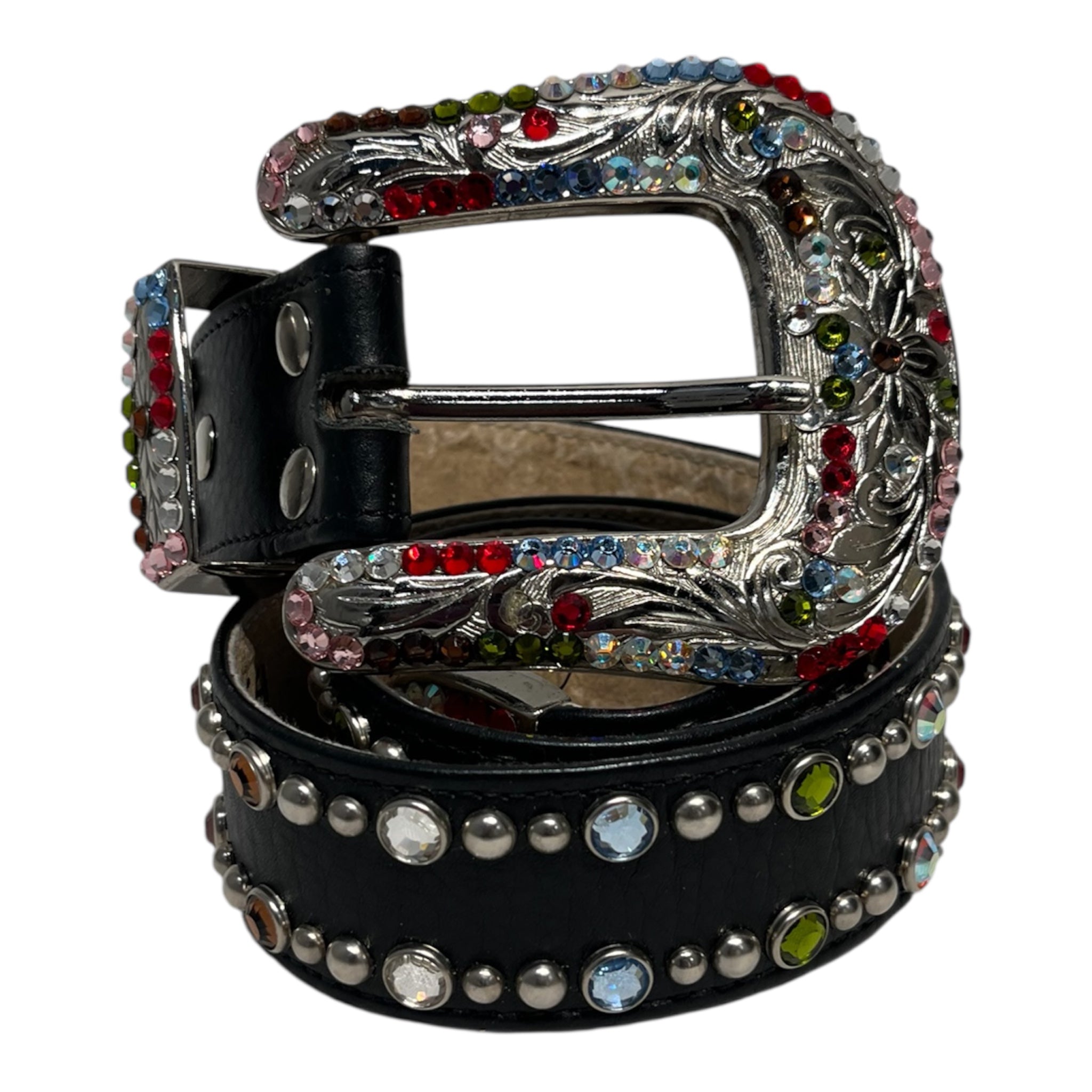 b.b.simon/Belt/XS/Leather/BLK/7014 view 1