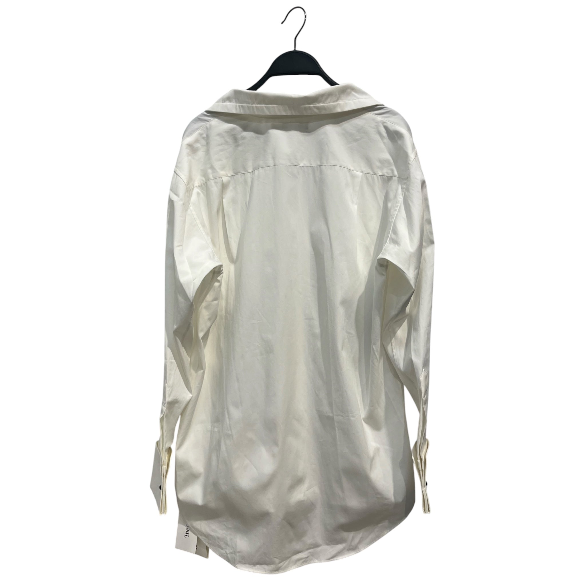 PHOEBE PHILO/LS Blouse/36/Cotton/WHT/TIE NECK SHIRT BUTTON DOWN view 2