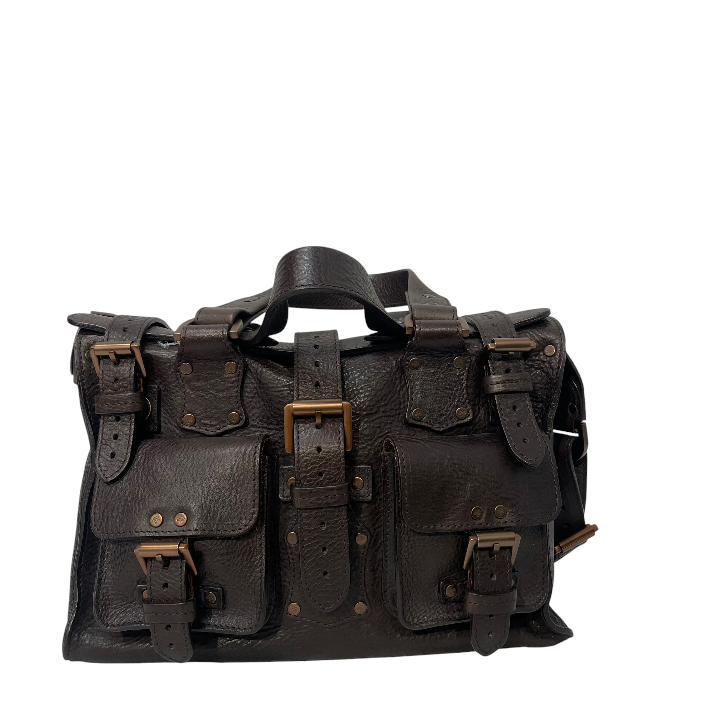 MULBERRY/Cross Body Bag/Leather/BRW/roxanne satchel view 1