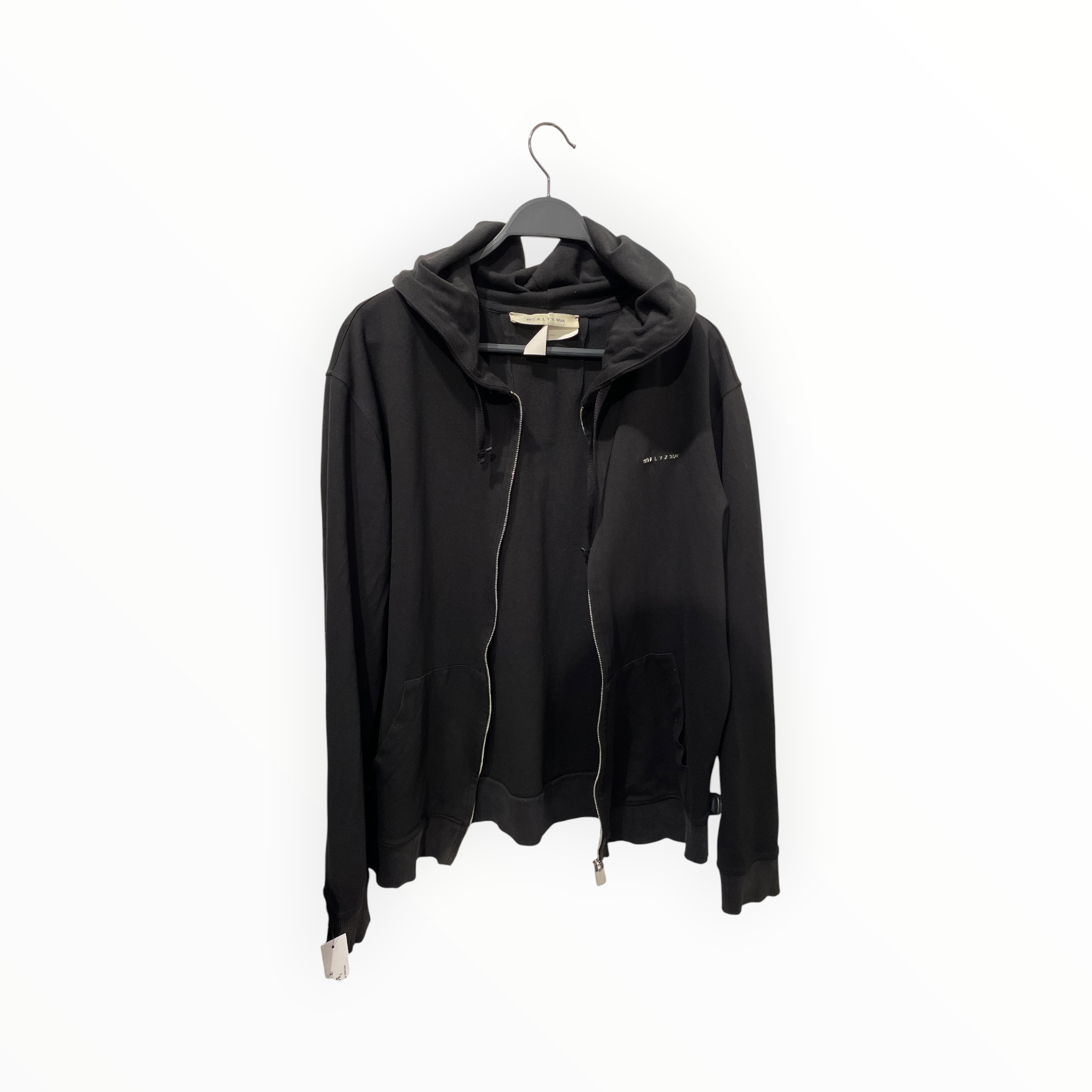 1017 ALYX 9SM(ALYX)/Zip Up Hoodie/L/Cotton/BLK/ view 1