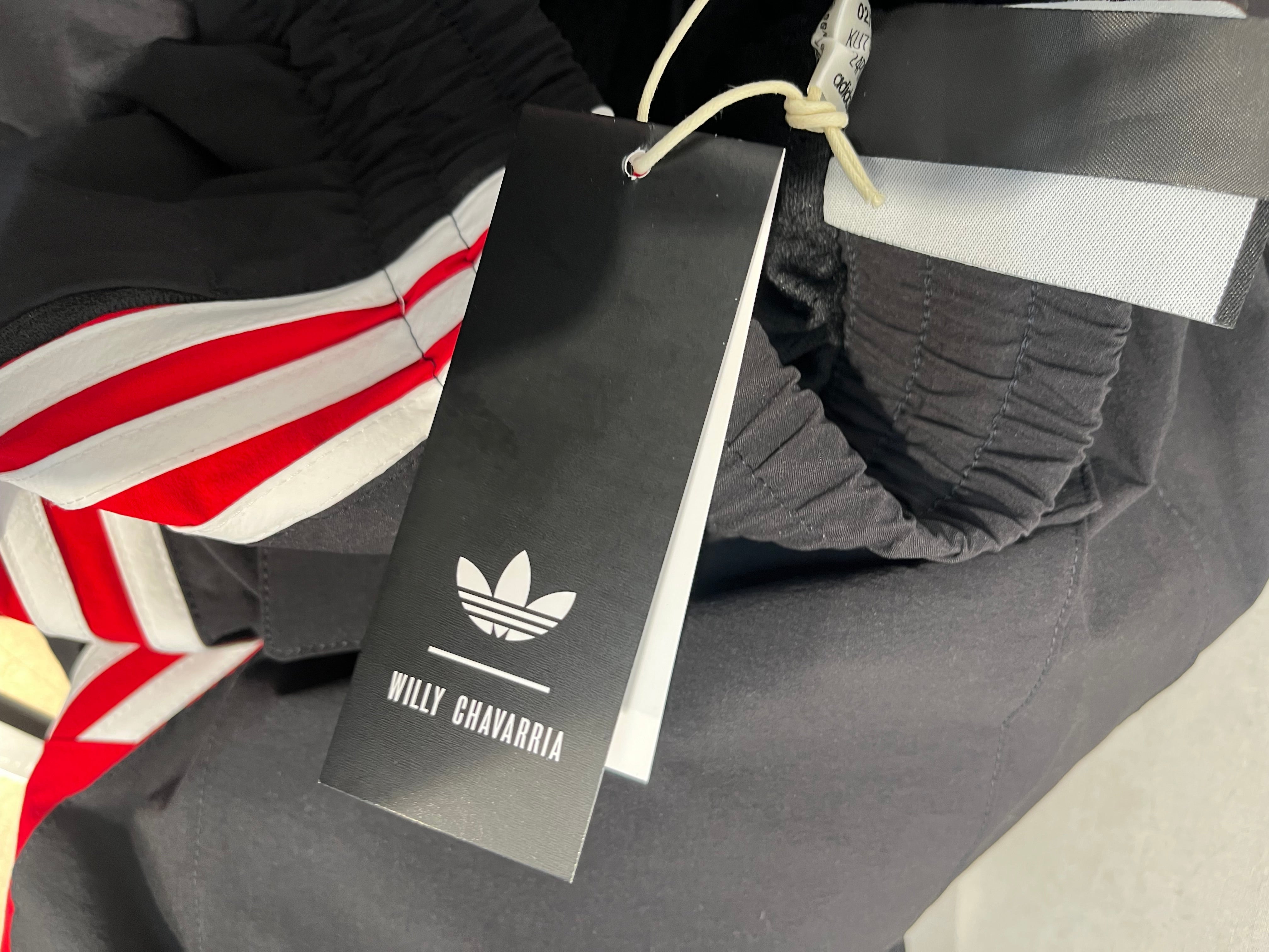 adidas/WILLY CHAVARRIA/Bottoms/XXS/Polyester/BLK/WC WOVEN TS PANTS view 6