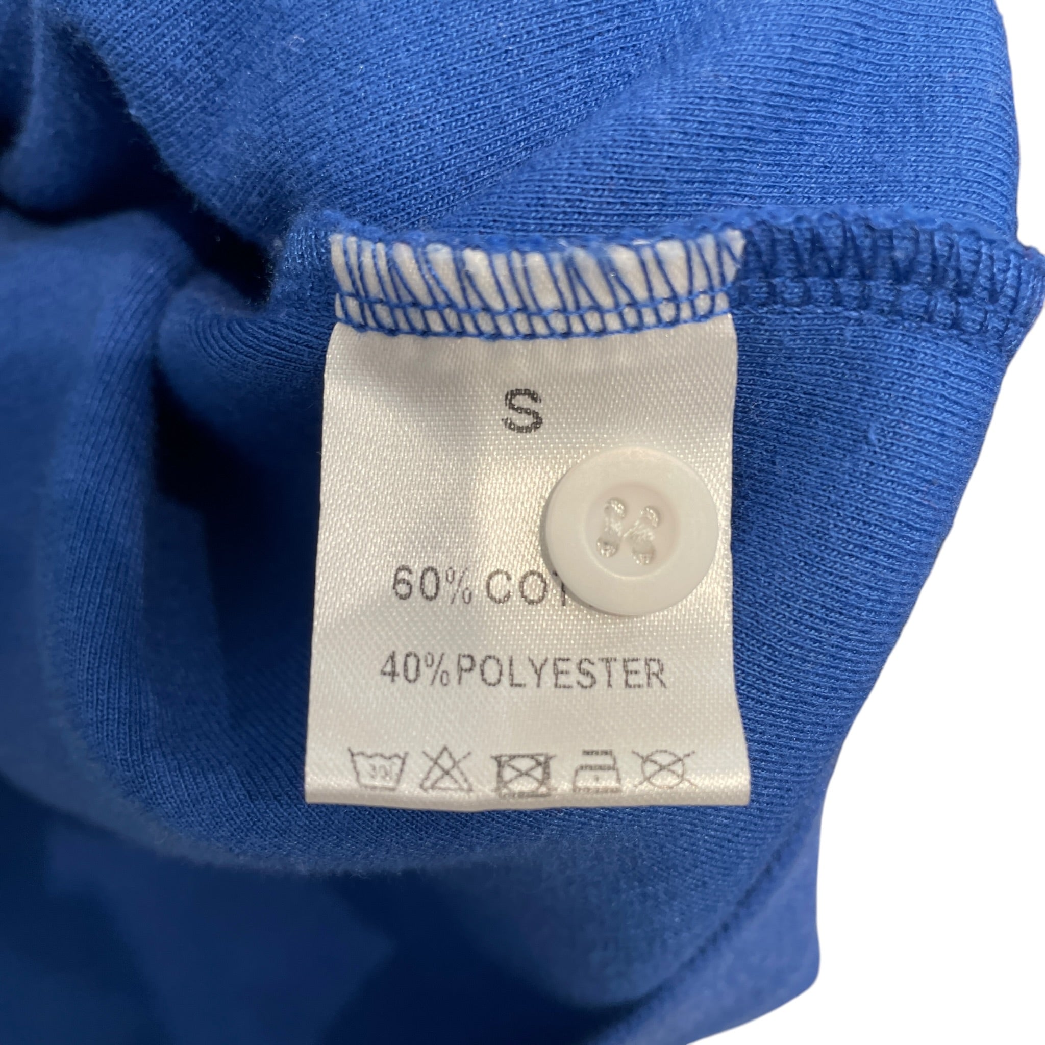 Vale Forever/Polo Shirt/S/Cotton/BLU/Graphic/LS RUGBY ELBOW PADS view 4