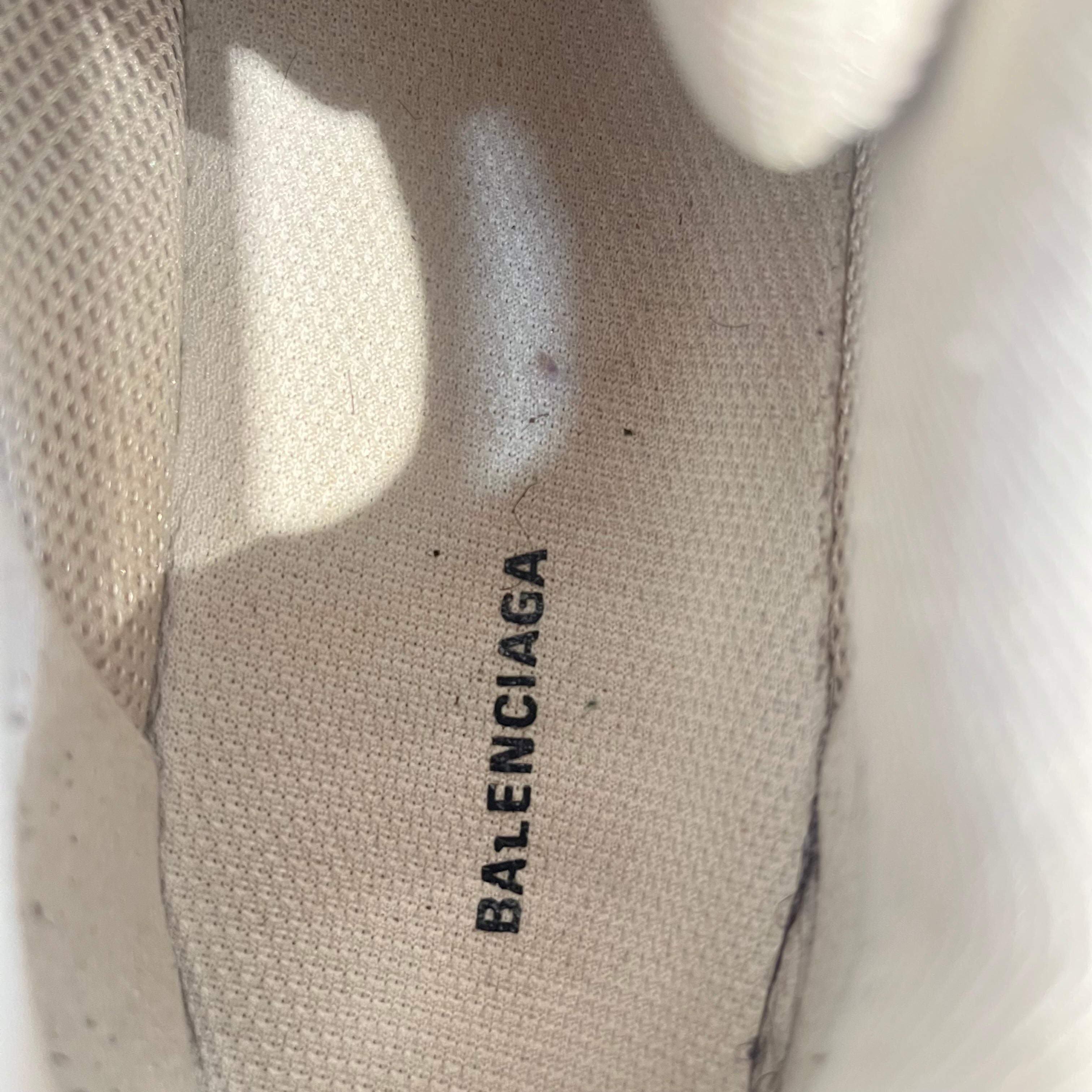 BALENCIAGA/Low-Sneakers/US 10/WHT/dad shoe view 3
